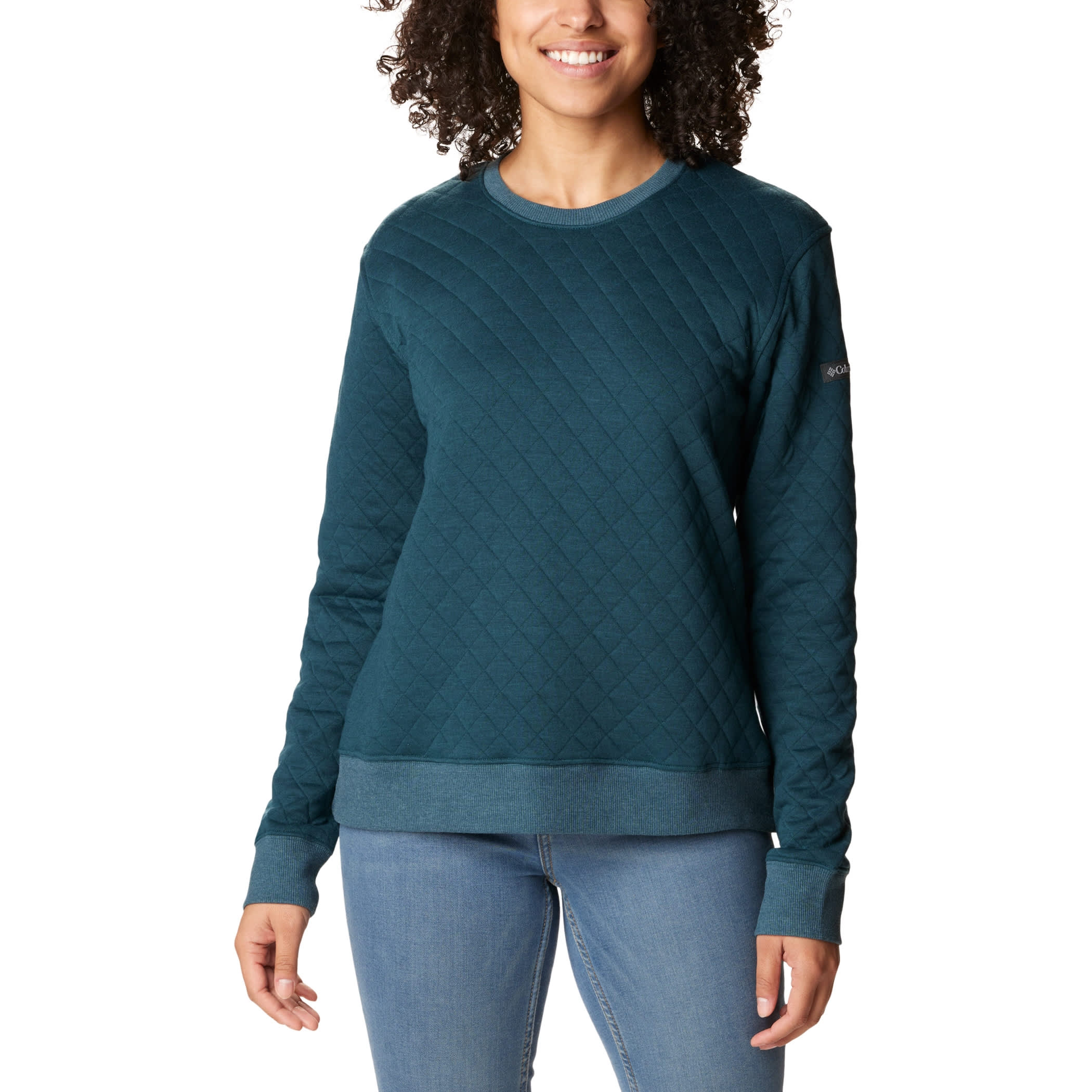 Columbia® Women’s Columbia Lodge™ Quilted Crew Sweatshirt