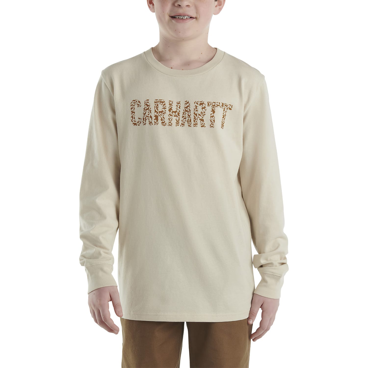 Carhartt® Boys’ Long-Sleeve Graphic T-Shirt