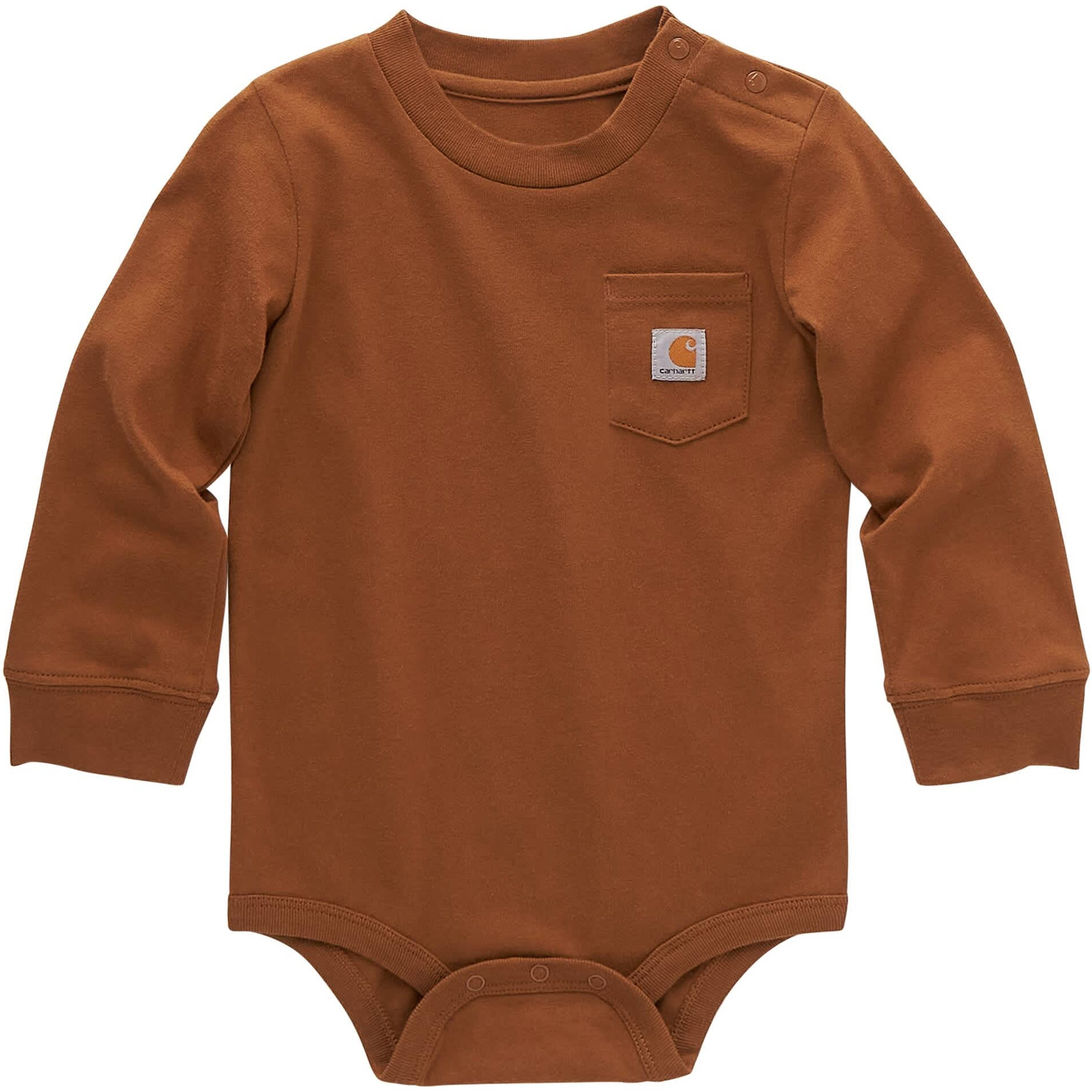 Carhartt® Infants’ Long-Sleeve Pocket Bodysuit