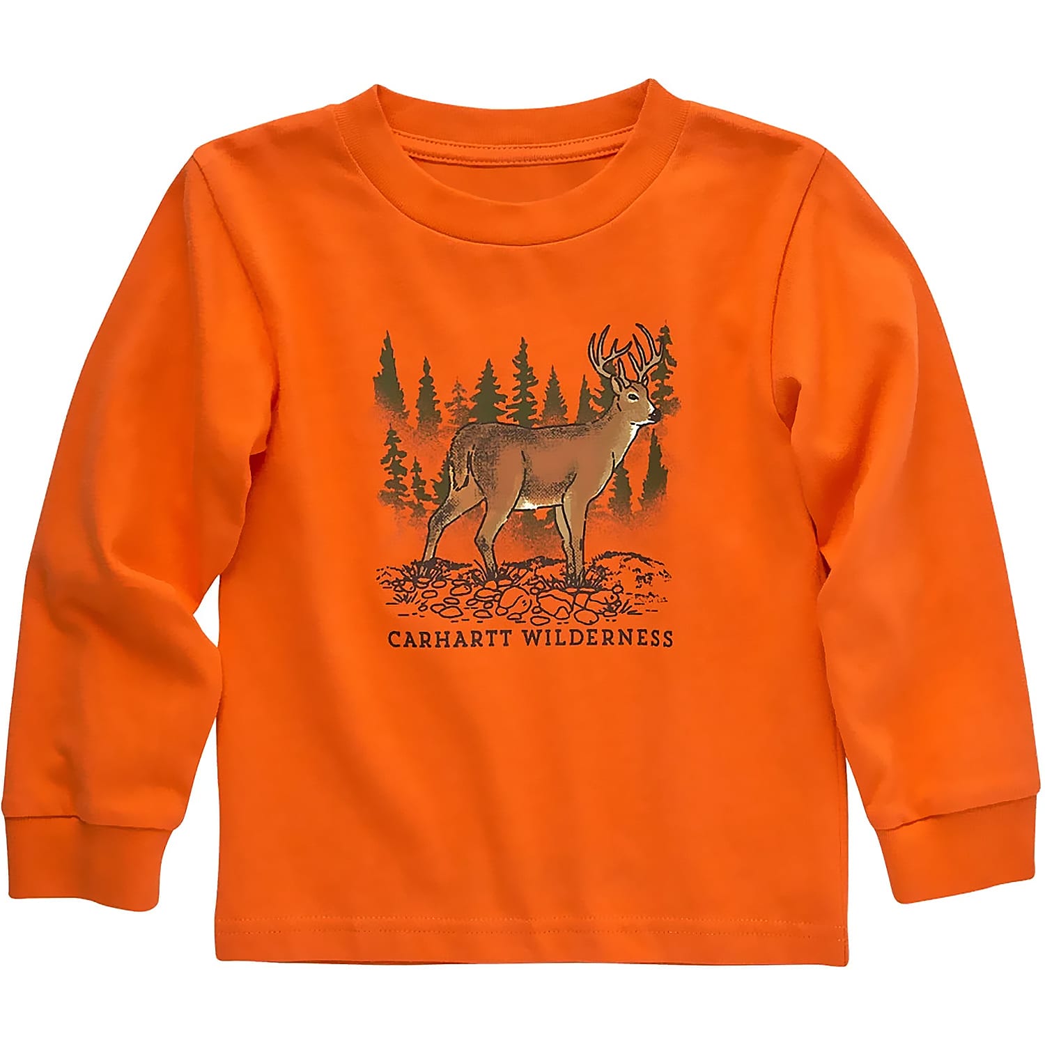 Carhartt® Toddler Boys’ Long-Sleeve Deer T-Shirt