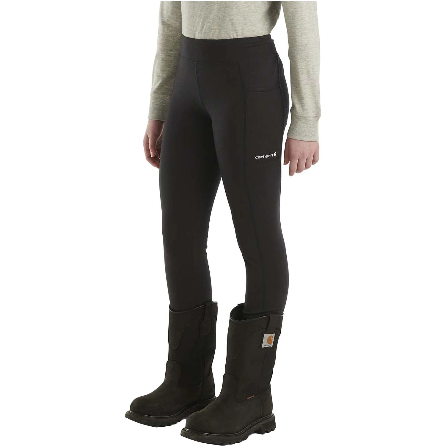 Carhartt® Girls’ TOUGH COTTON™ Fitted Utility Leggings