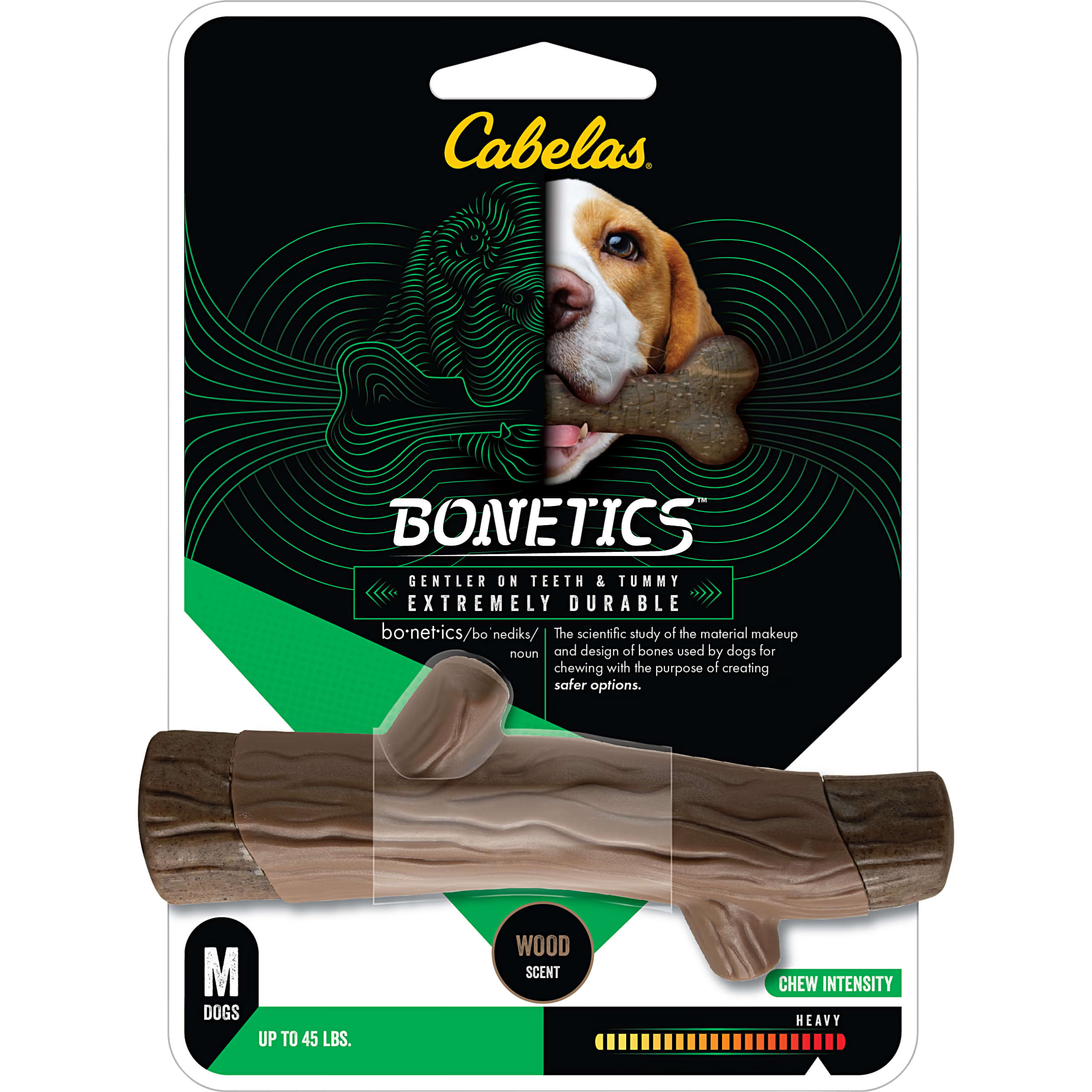 Cabela’s Bonetics® Wood-Scented Stick Chew Toy