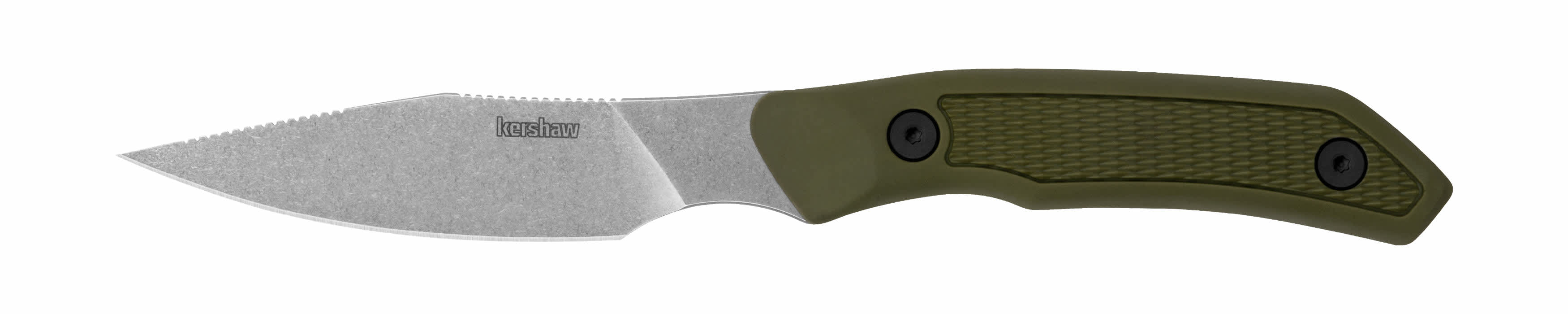 Kershaw® 1882 Deschutes Olive Caper Fixed Blade Knife