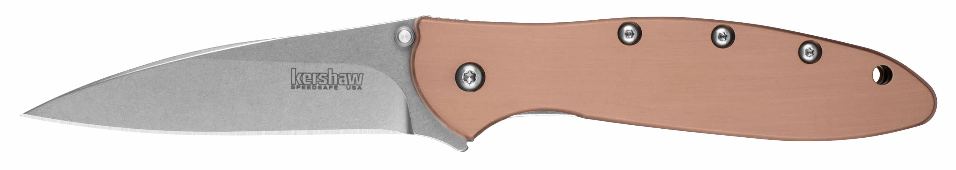 Kershaw® 1660CU Leek Copper Assisted Folding Knife