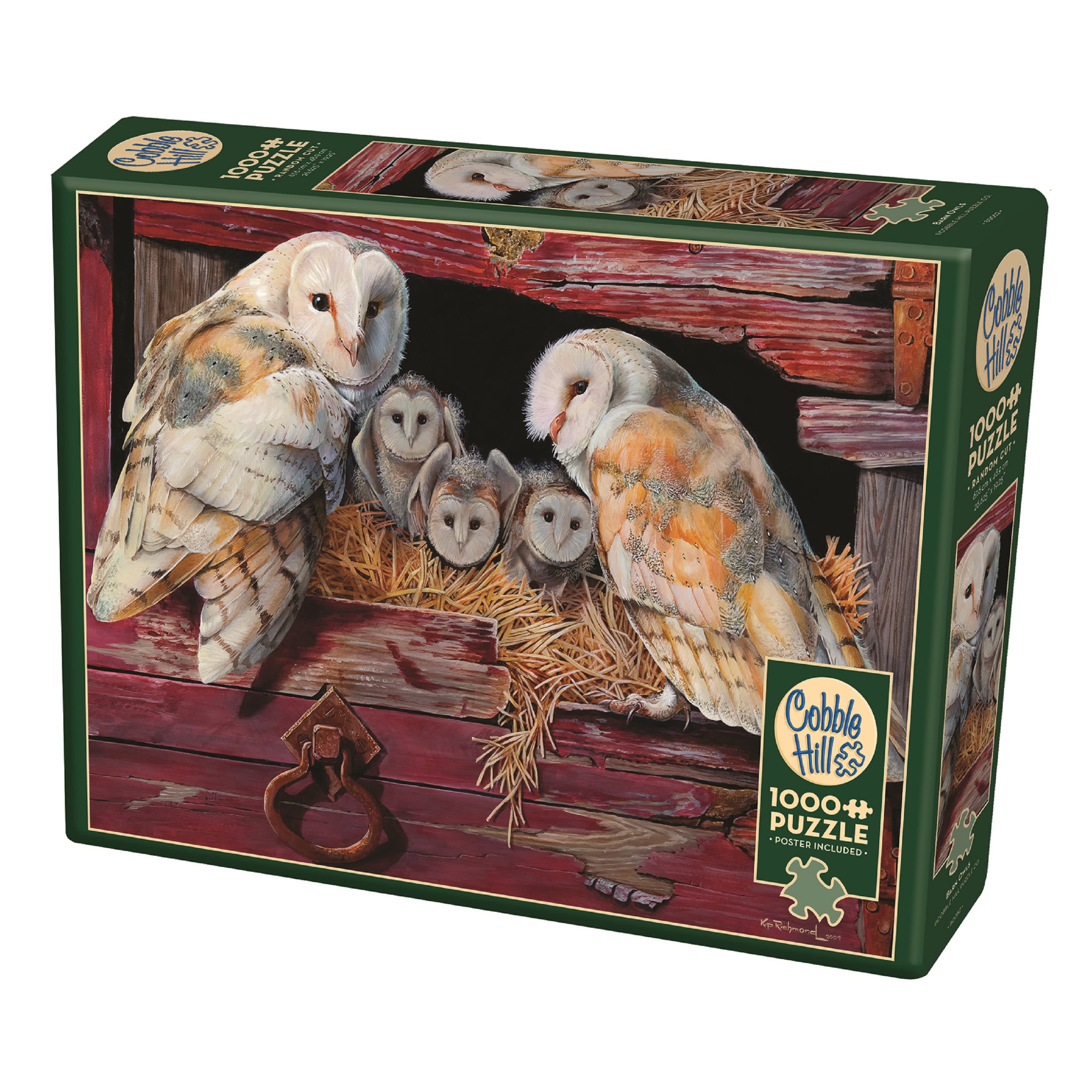Cobble Hill Barn Owls Puzzle - 1000 Pieces