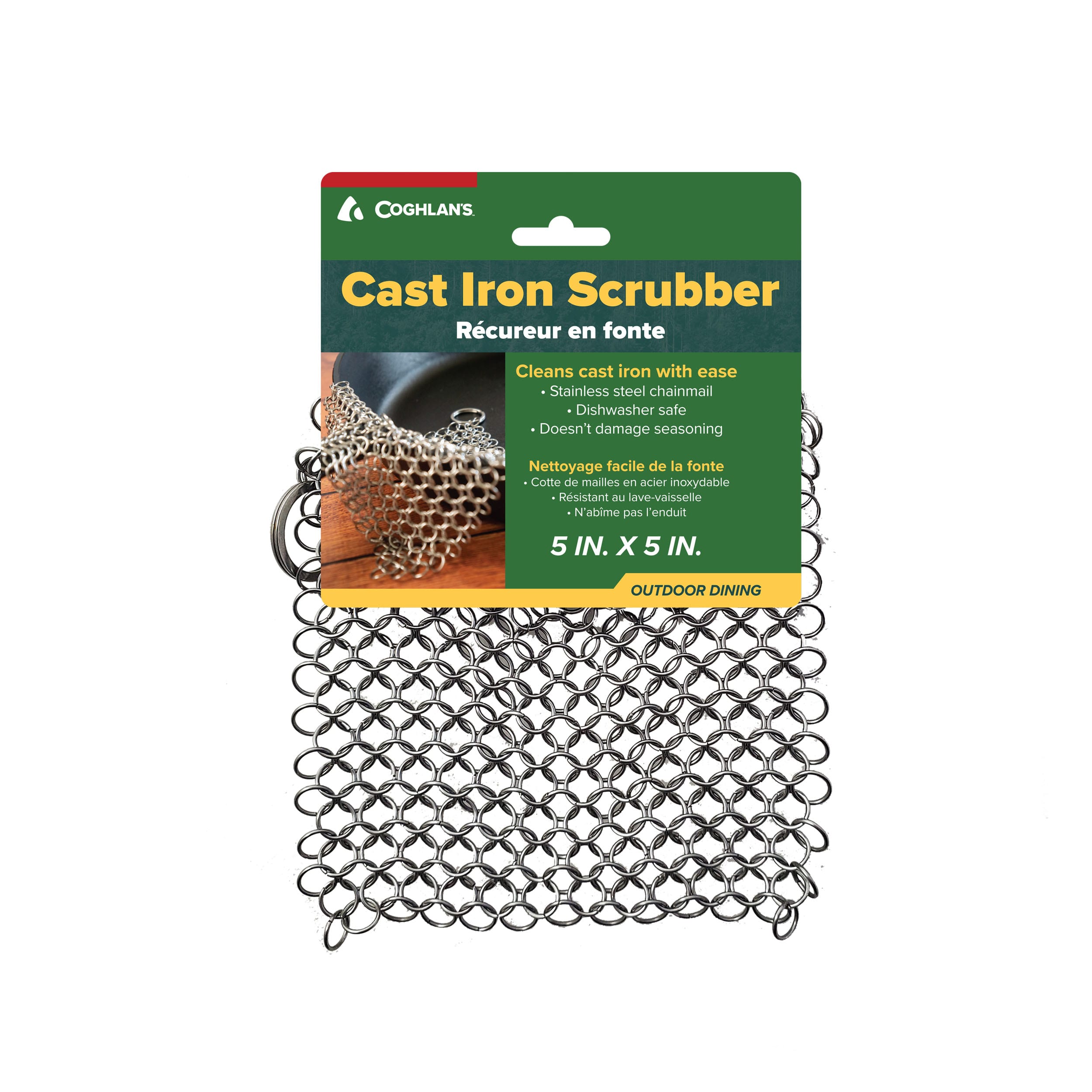 Coghlan's® Cast Iron Scrubber