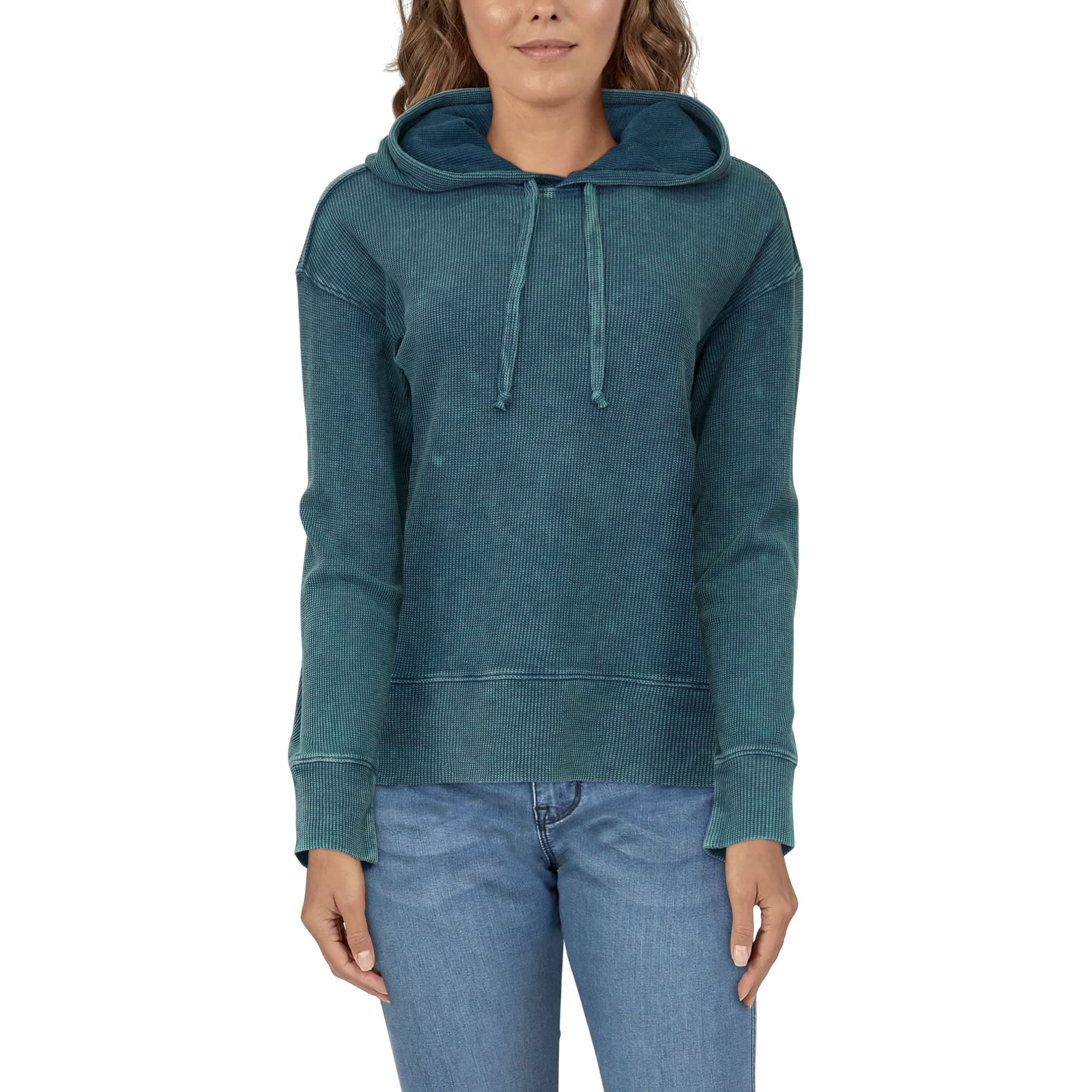 Natural Reflections® Women’s Knit Waffle Long-Sleeve Hoodie