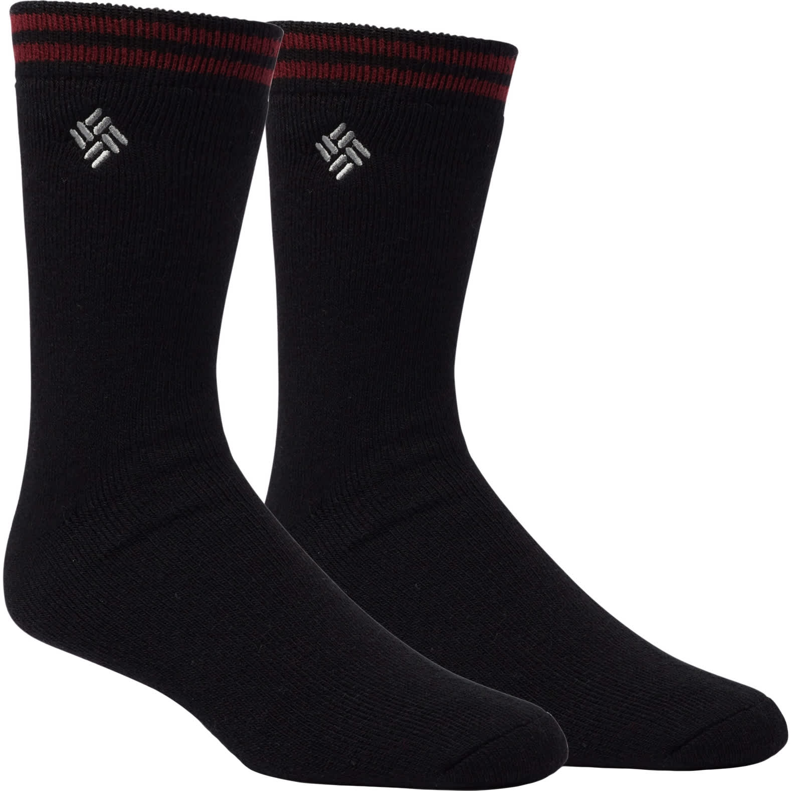 Columbia® Men’s Mid-Weight Thermal Sock – 2-Pack