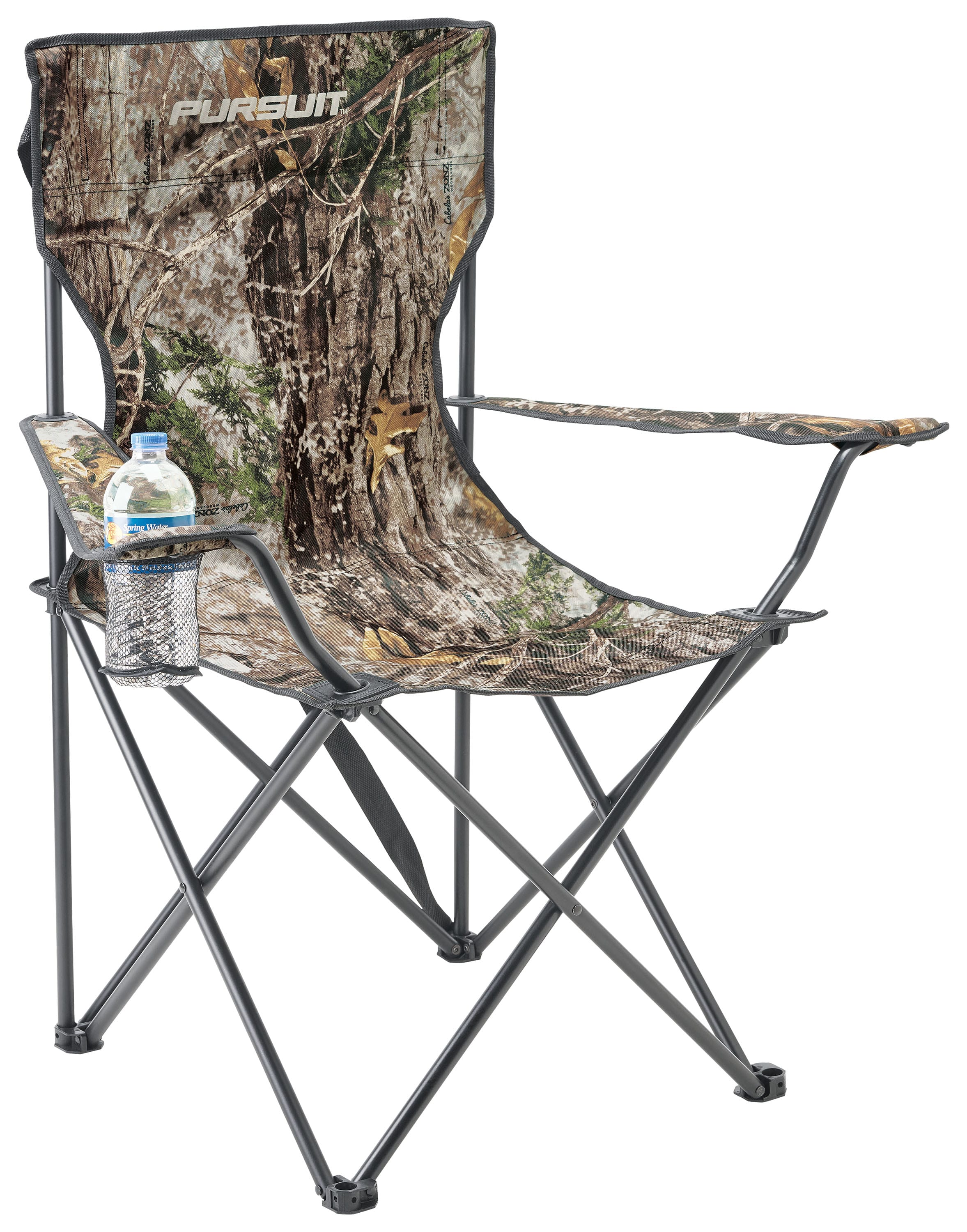 Pursuit® Camo Collapsible Hunting Armchair with Carry Bag