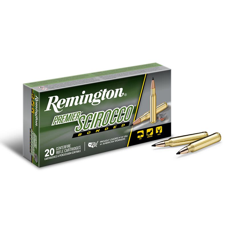 Remington® Premier Scirocco Bonded Rifle Ammunition
