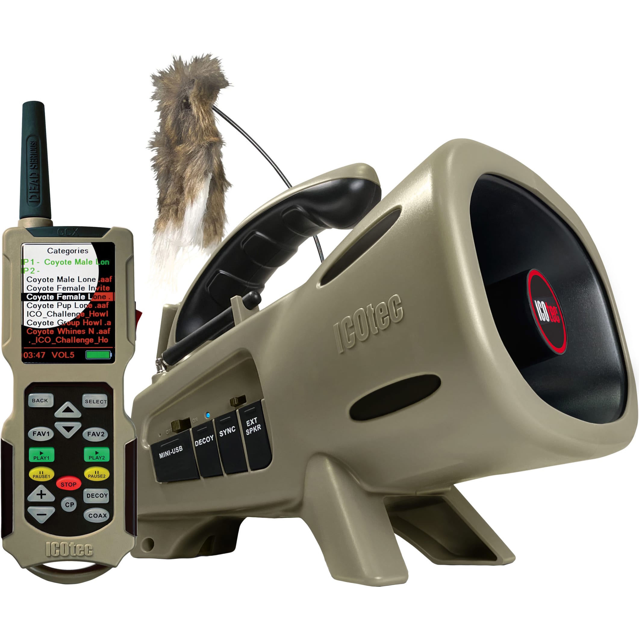 ICOtec Outlaw+ Electronic Game Call & Decoy Combo