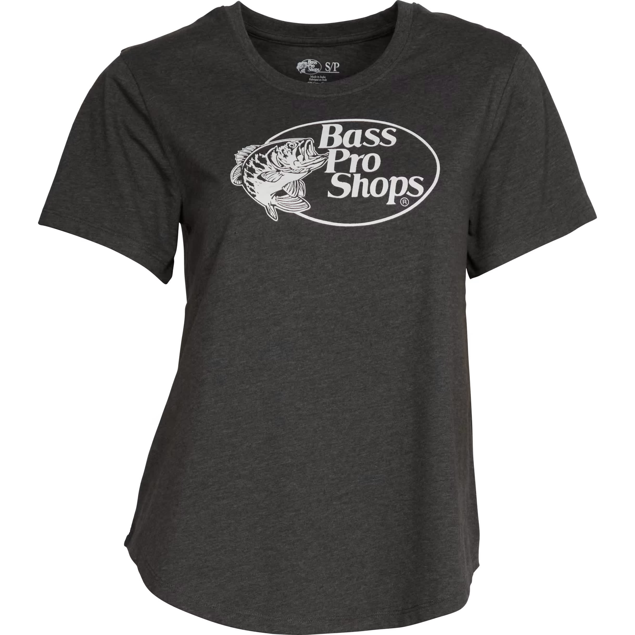 Bass Pro Shops® Women’s Original Logo Drop Hem Short-Sleeve T-Shirt