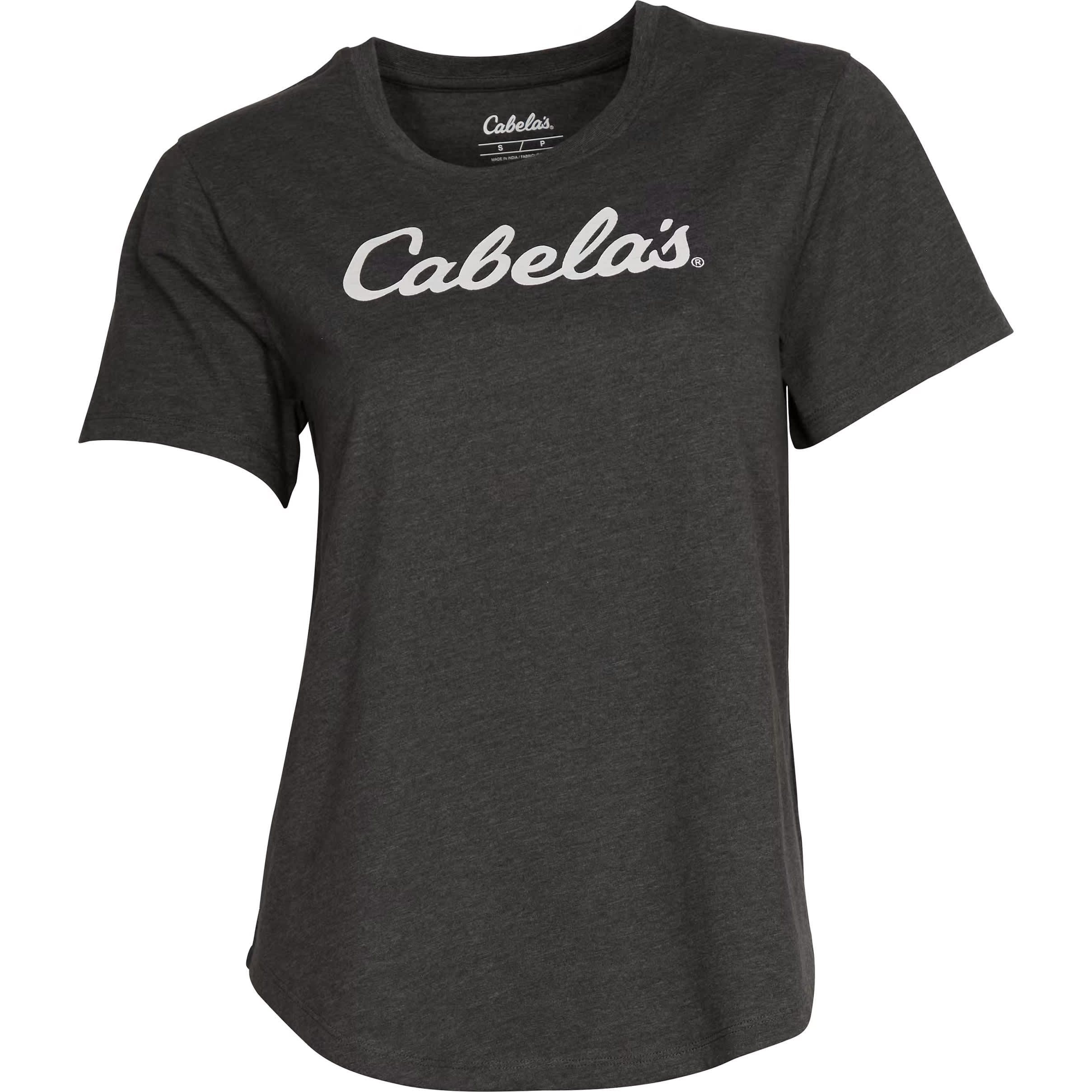 Women's Ribbed Crew Neck T-Shirt - Black