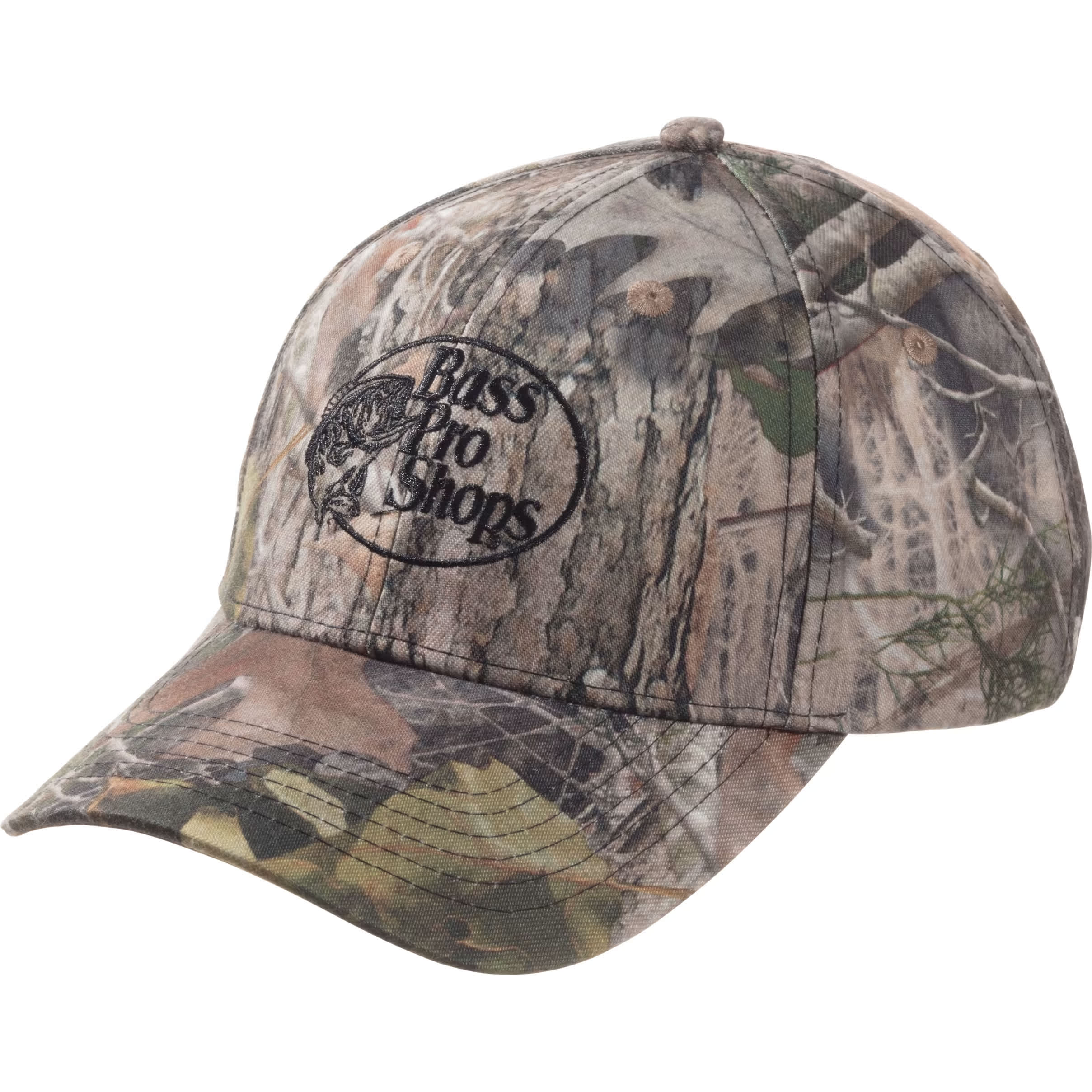 Bass Pro Shops Hat Mens Gone Hunting DEER Patch Camouflage