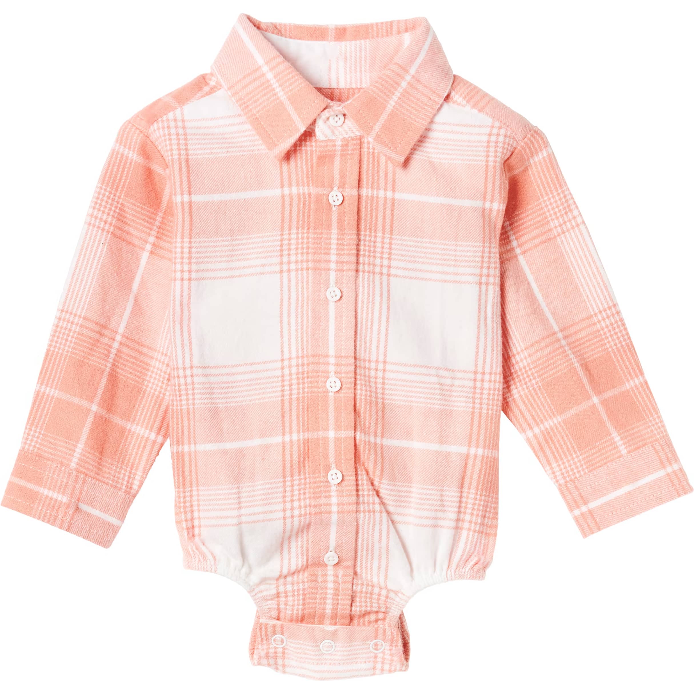 Outdoor Kids® Infants’ Flannel Long-Sleeve Bodysuit