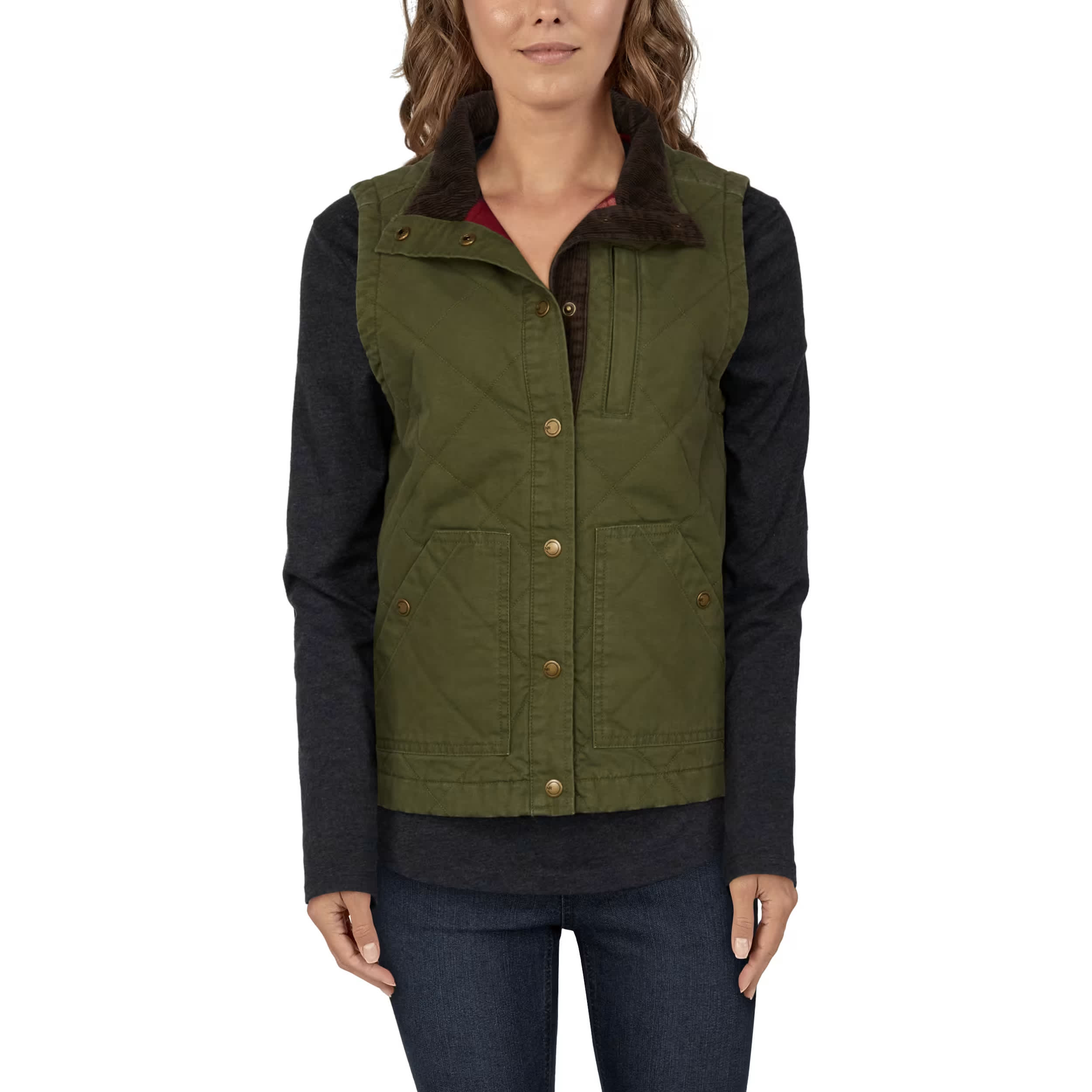 Natural Reflections® Women’s Quilted Canvas Vest
