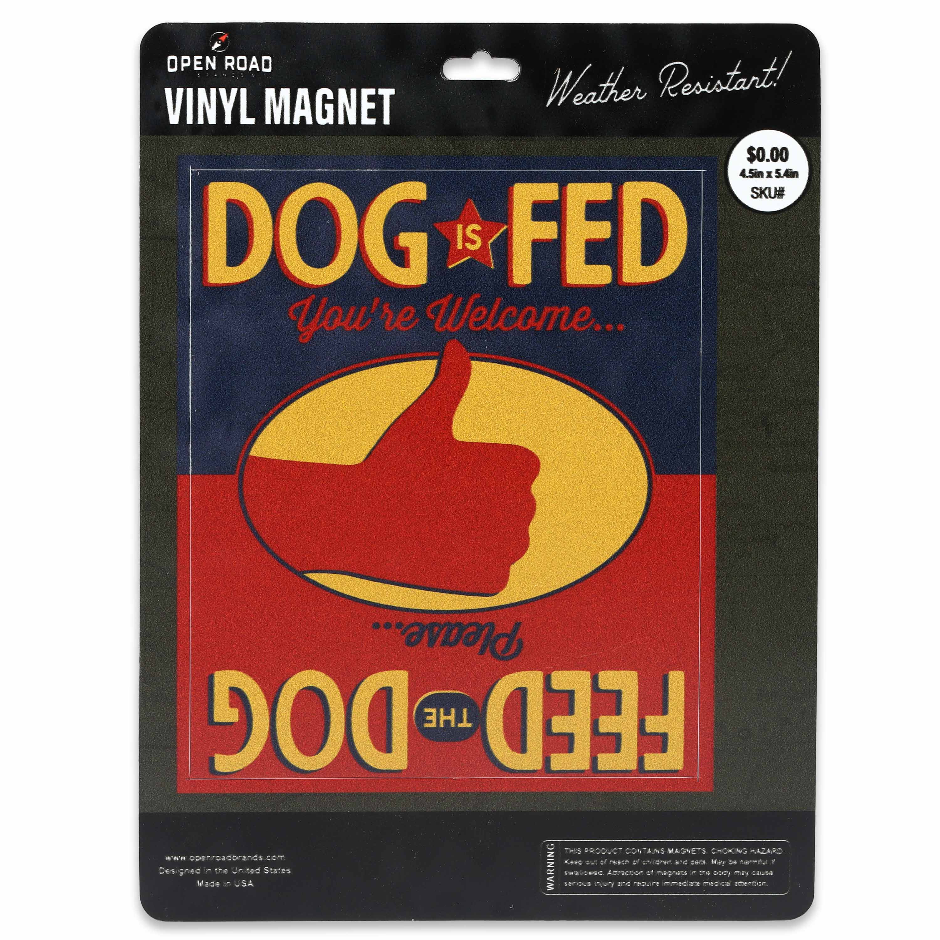 Open Road's Feed the Dog Magnet