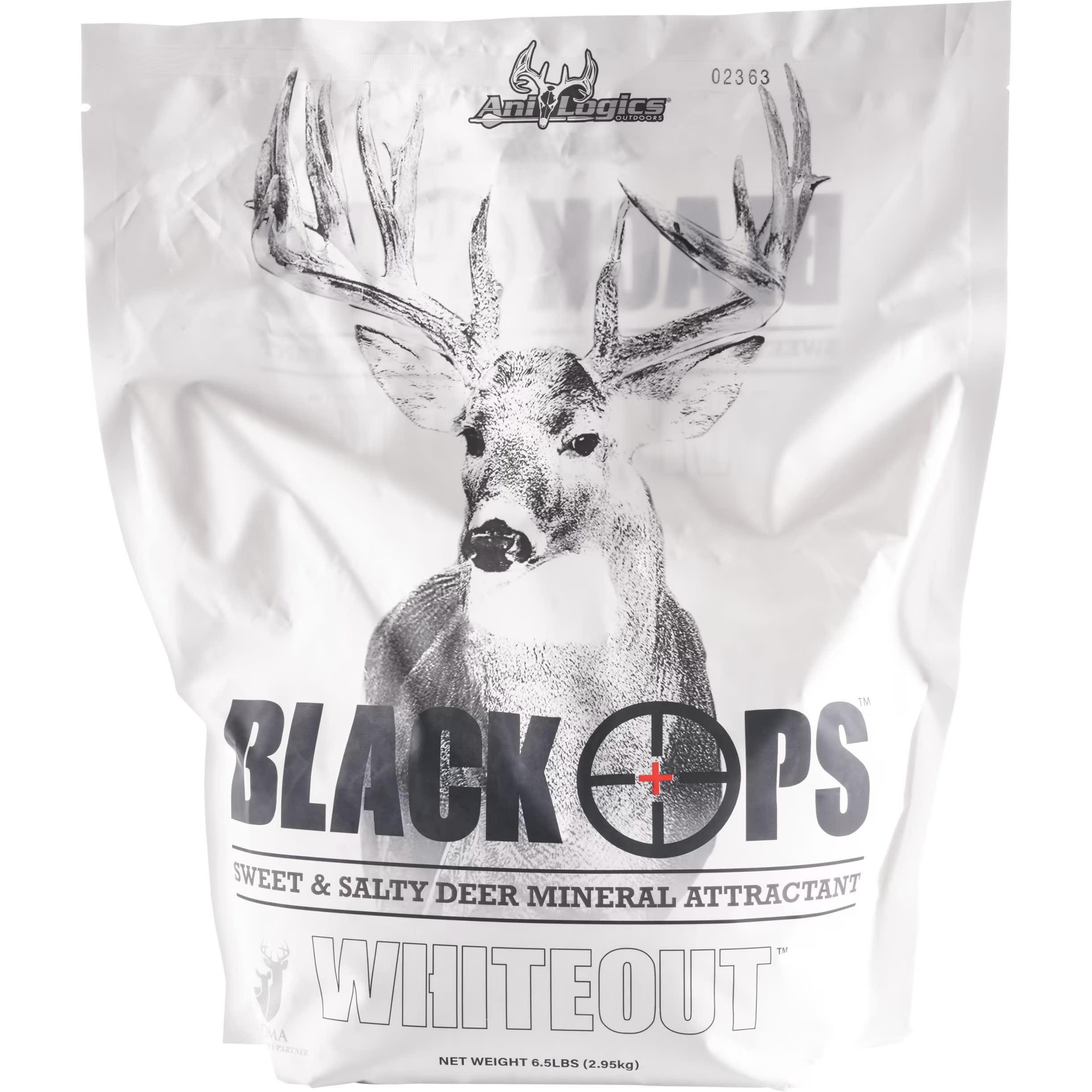 Ani-Logics Black Ops Sweet & Salty Whiteout Granular Deer Attractant