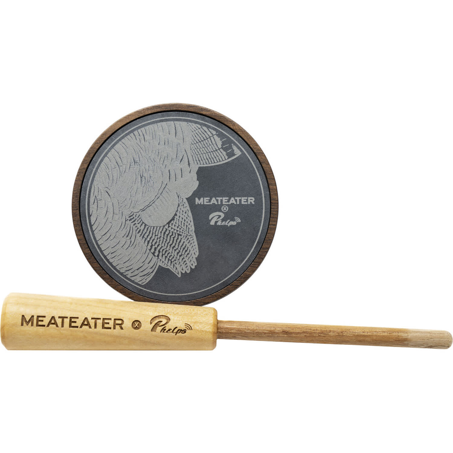 Phelps Meateater X Slate Over Glass Turkey Pot Call