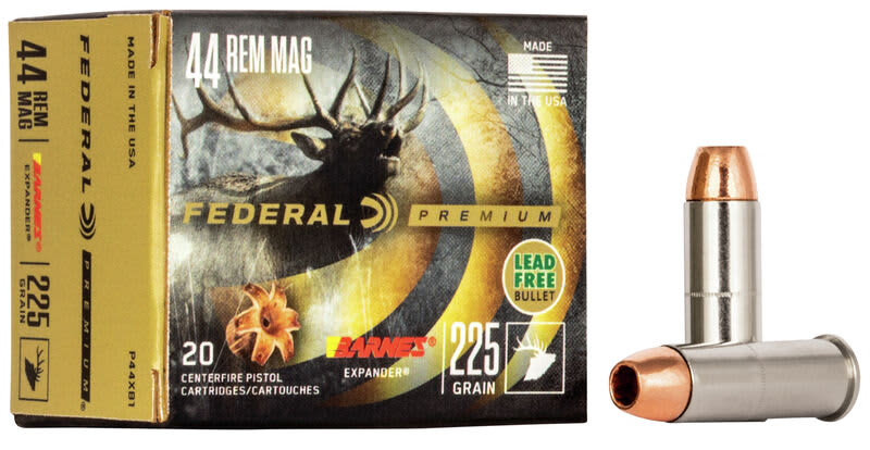 Federal Premium® .44 Rem. Mag Barnes® Expander Pistol Ammunition