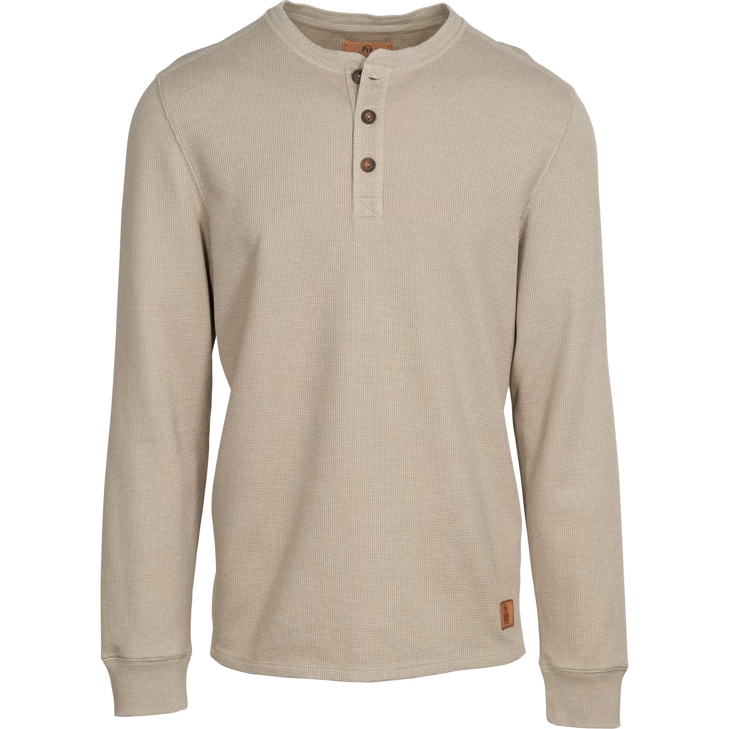 RedHead® Men’s Ranch Grand Forks Waffle-Knit Long-Sleeve Henley