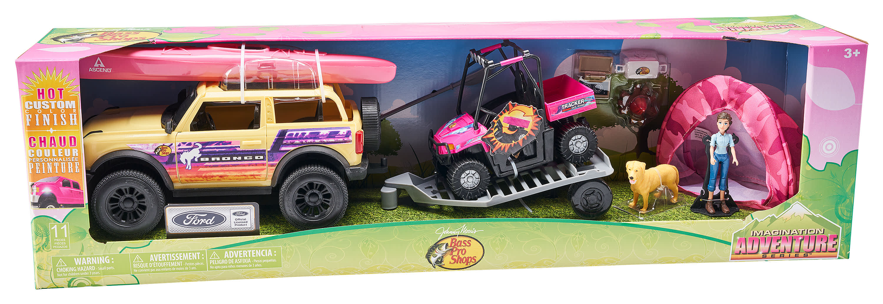 Bass Pro Shops® Deluxe Ford® Bronco® Camping Adventure Playset for Kids