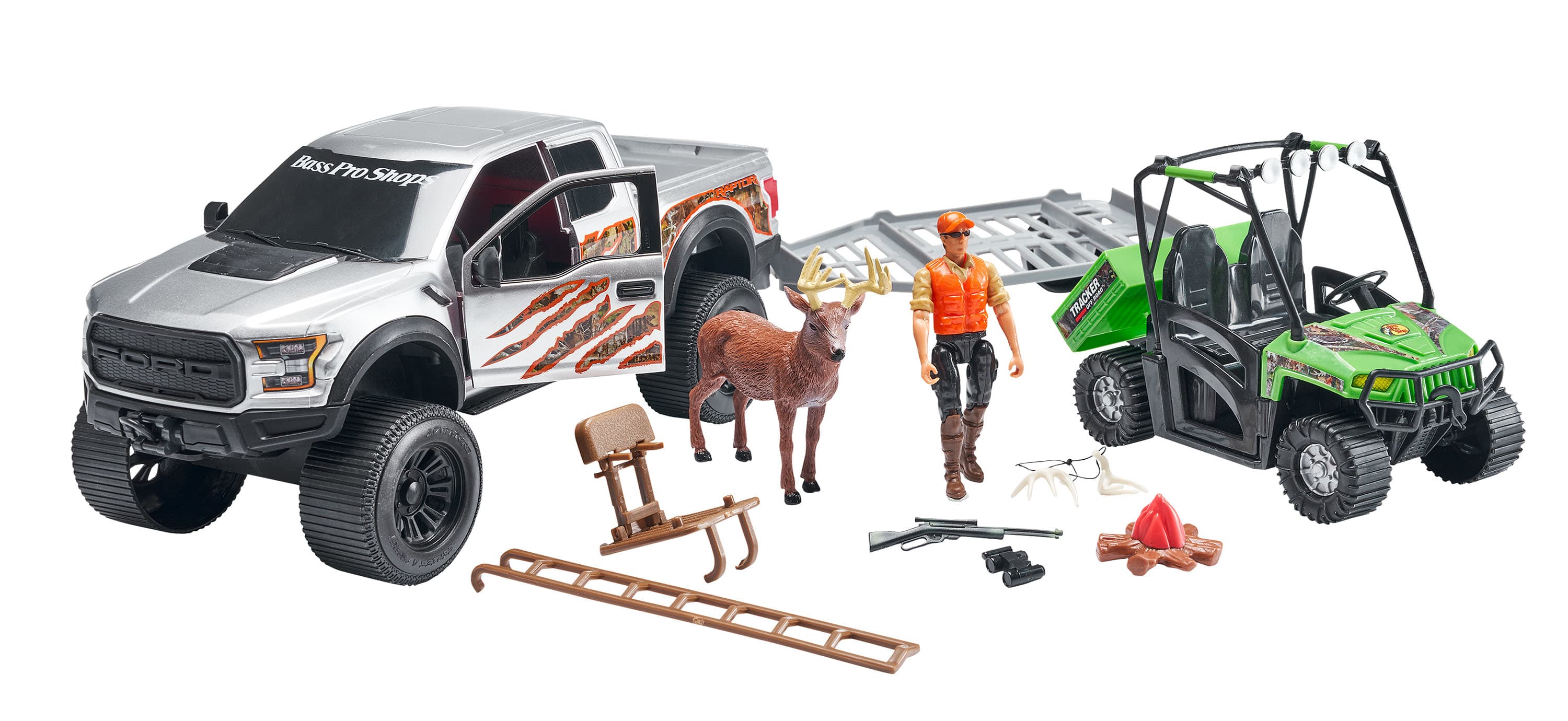 Bass Pro Shops® Deluxe Licensed Ford® Raptor TrueTimber® Camo Adventure Truck Playset for Kids