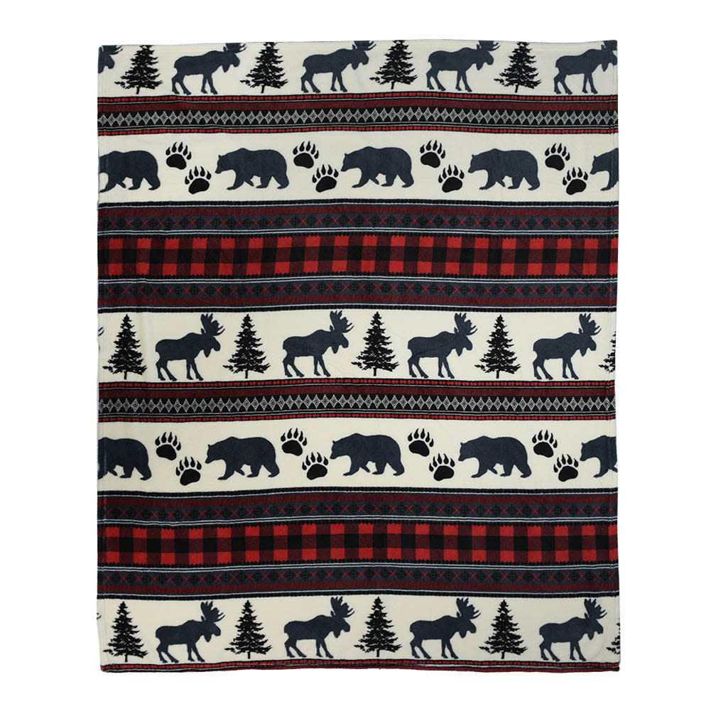 White River Fair Isle 2.0 Coral Fleece Throw Cabela s Canada