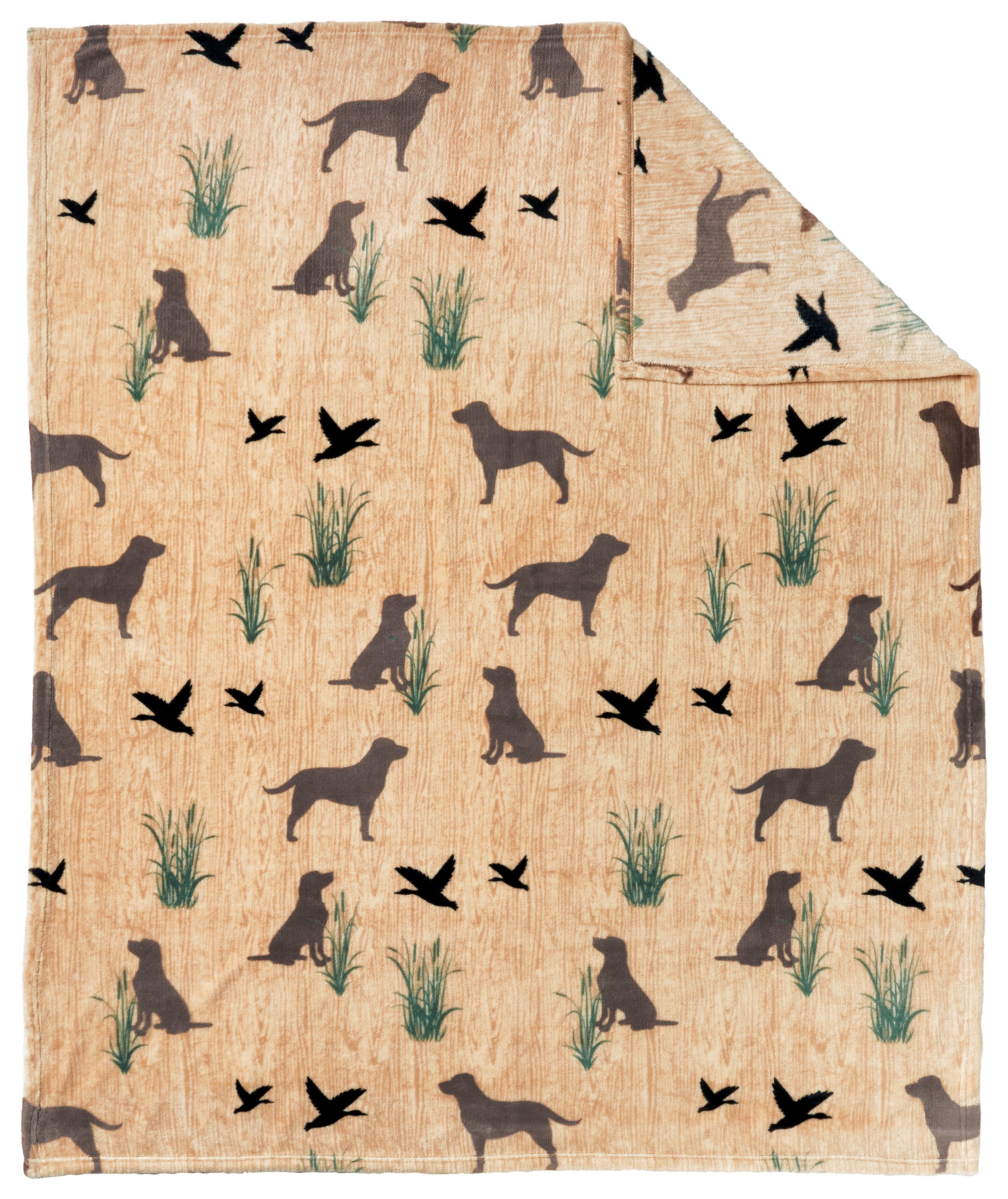 White River™ Home Duck Hunt Coral Fleece Throw Blanket