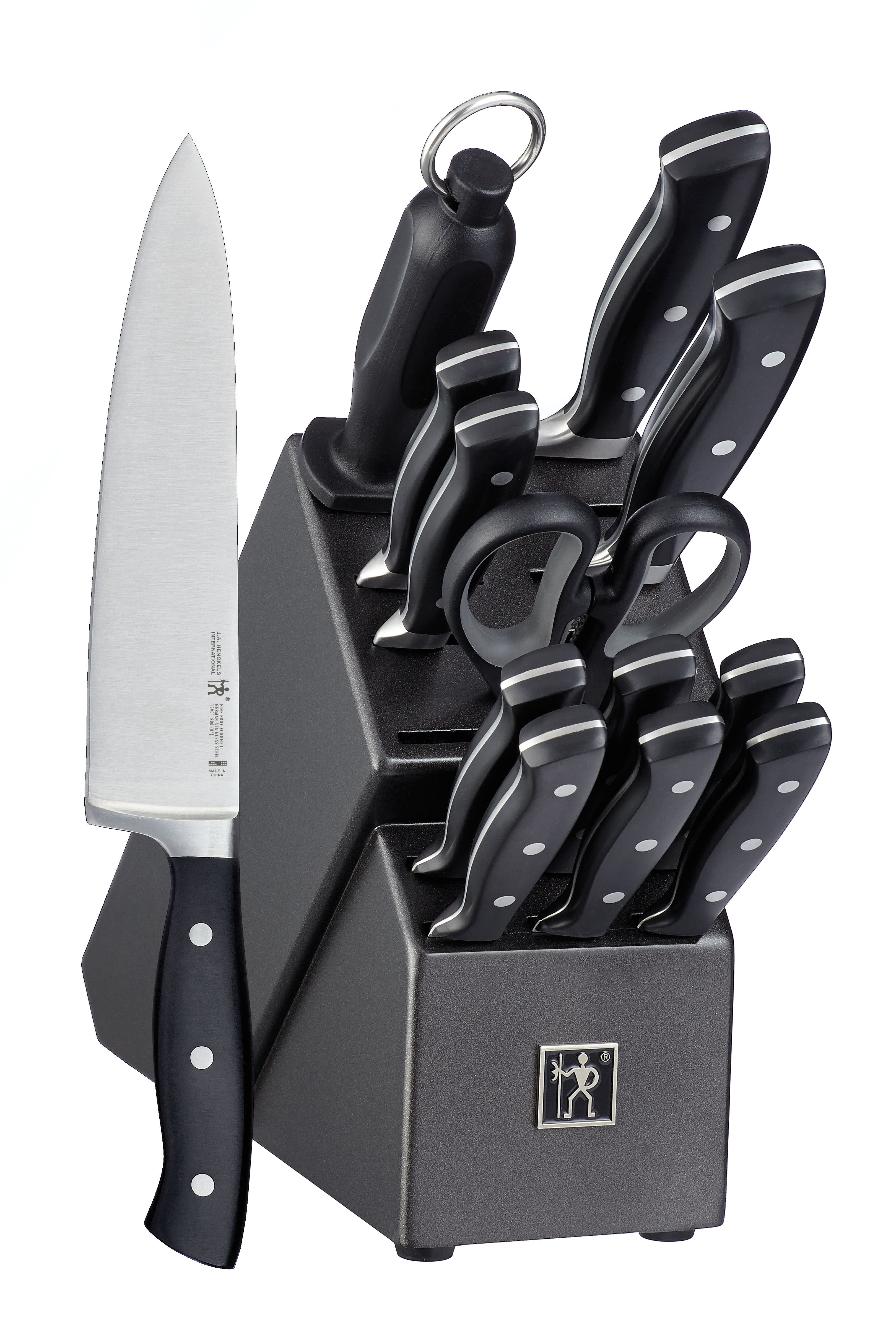 Henckels® Fine Edge Forged 14 Piece Knife Block Set