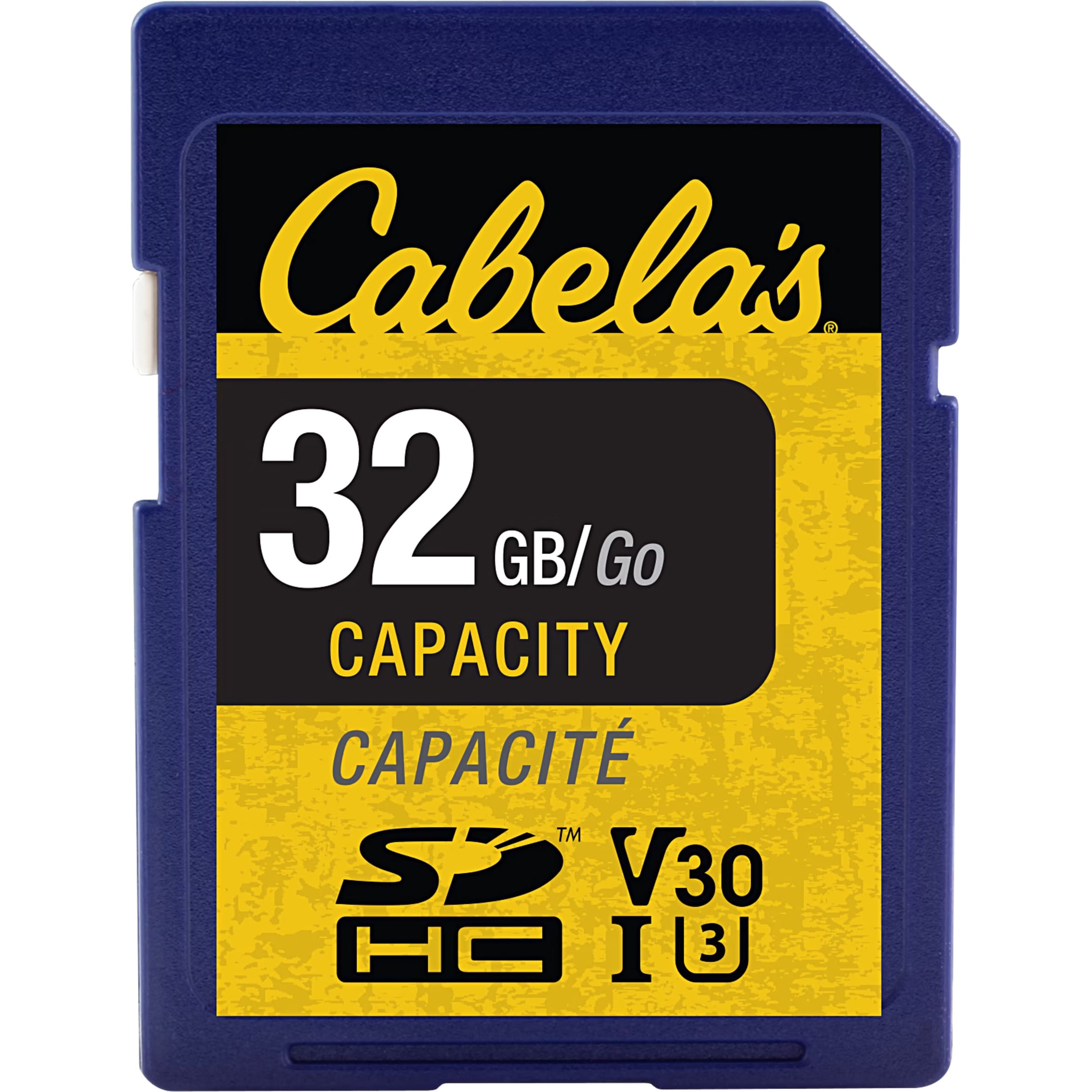 Cabela’s® U3/V30 SD Memory Card