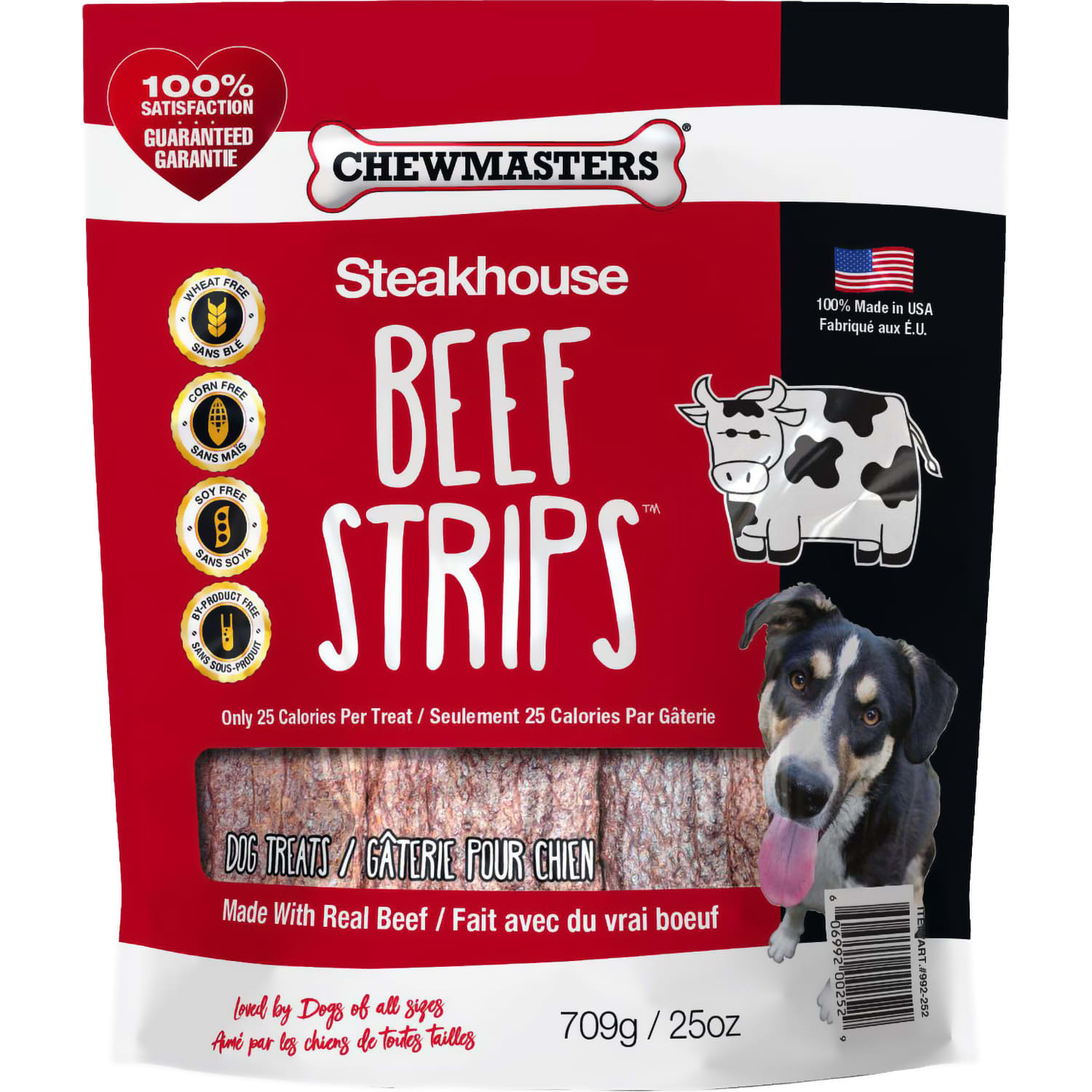 Chewmasters Steakhouse Beef Strips – 709g