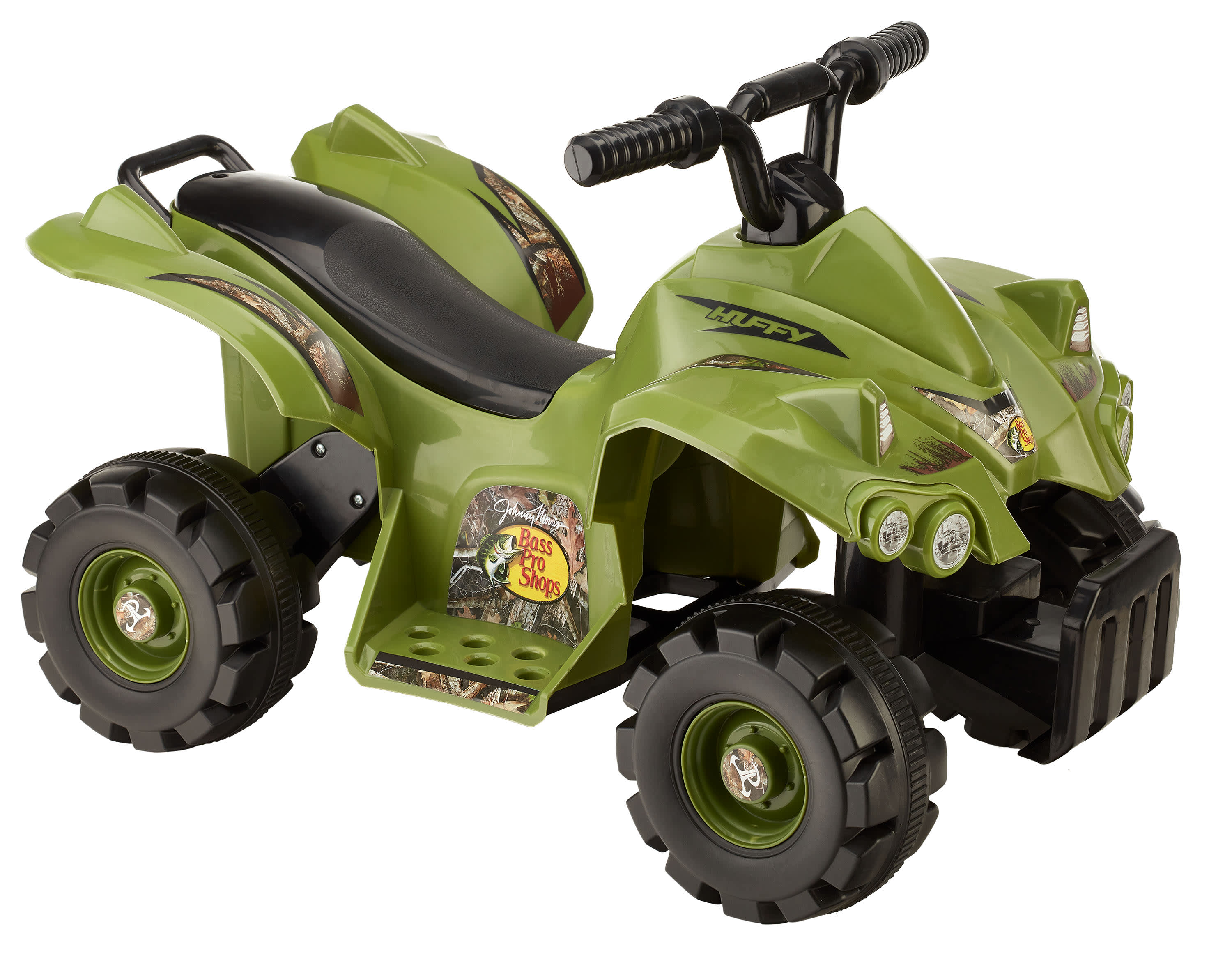 Bass Pro Shops® Huffy® TrueTimber® 6V Mini Quad Battery Ride-On for Kids - Green