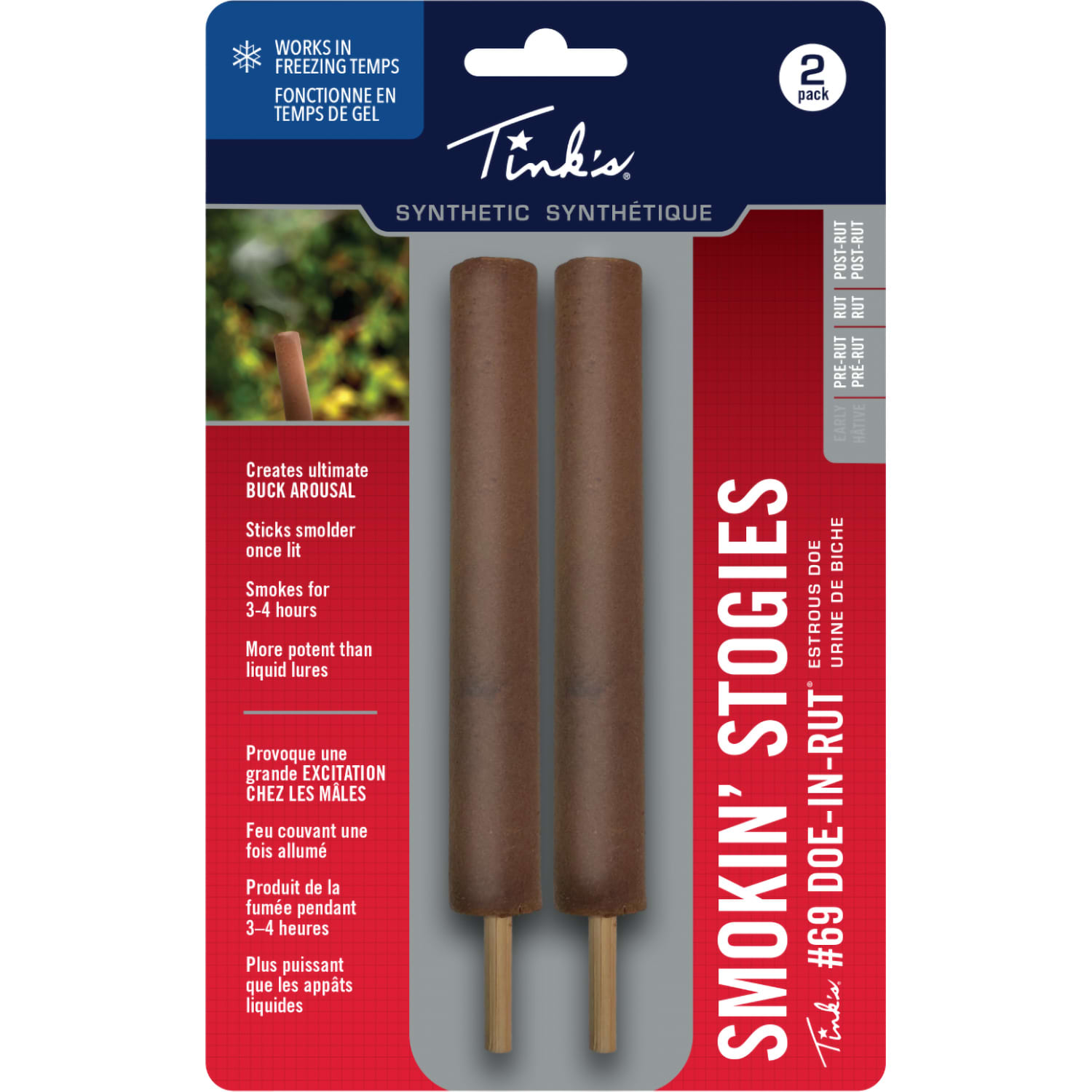 Tink’s #69 Doe-In-Rut Synthetic Smokin’ Stogies
