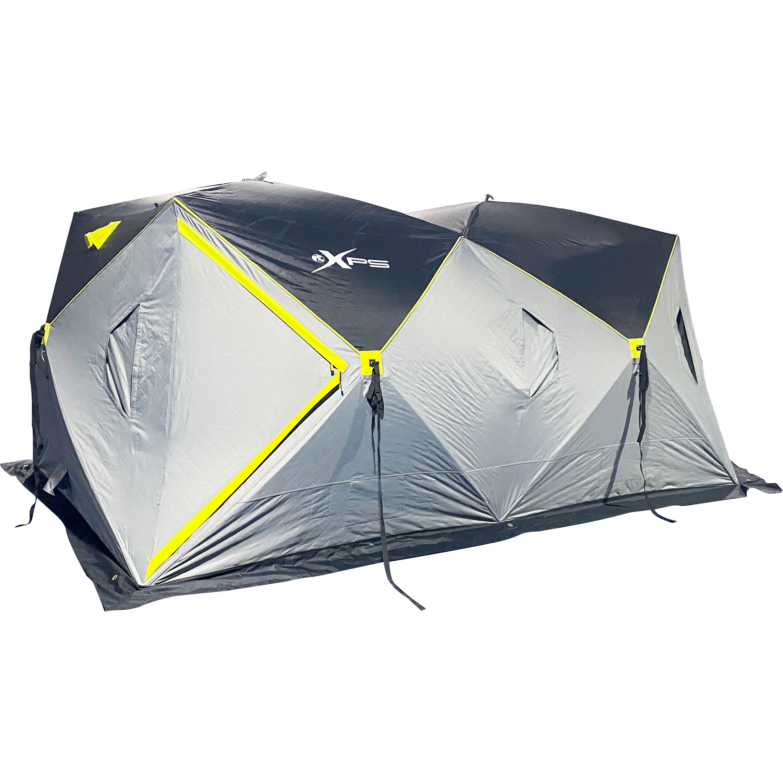 Thermal ice shelter outlet