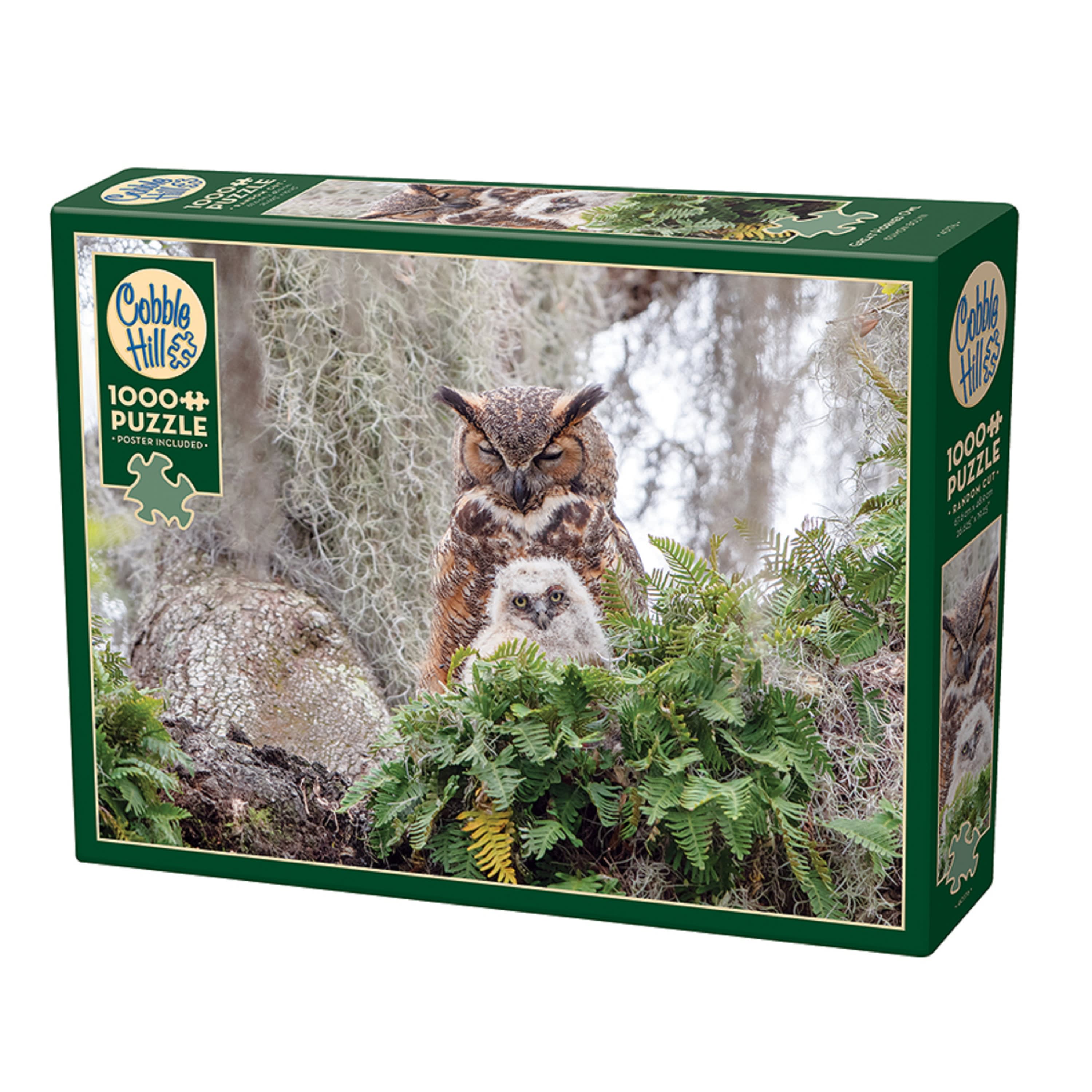 Cobble Hill Great Horned Owl Puzzle - 1000 Pieces