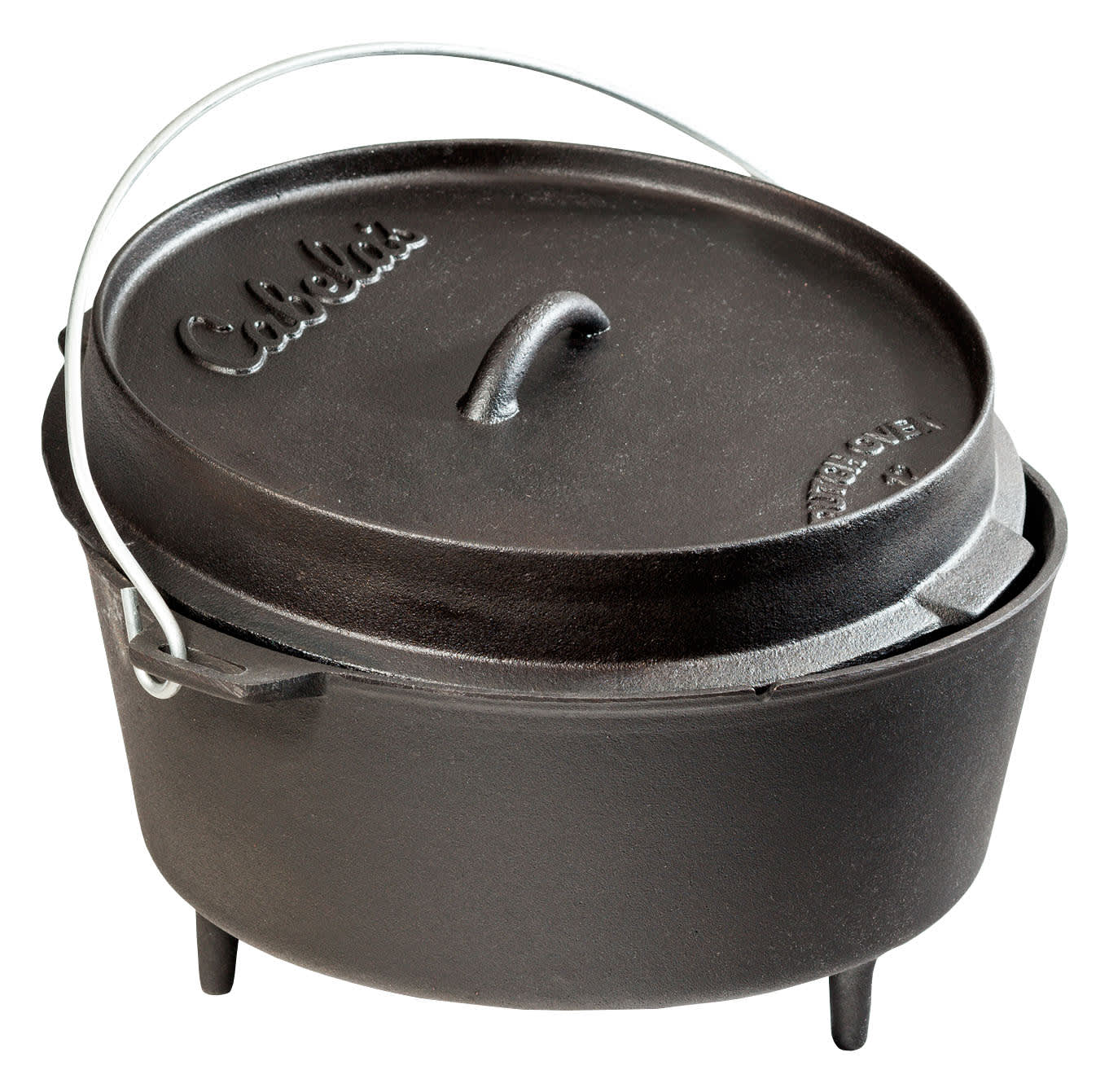 Cabela's® Outfitter Series™ Cast-Iron Tri-Leg Dutch Oven