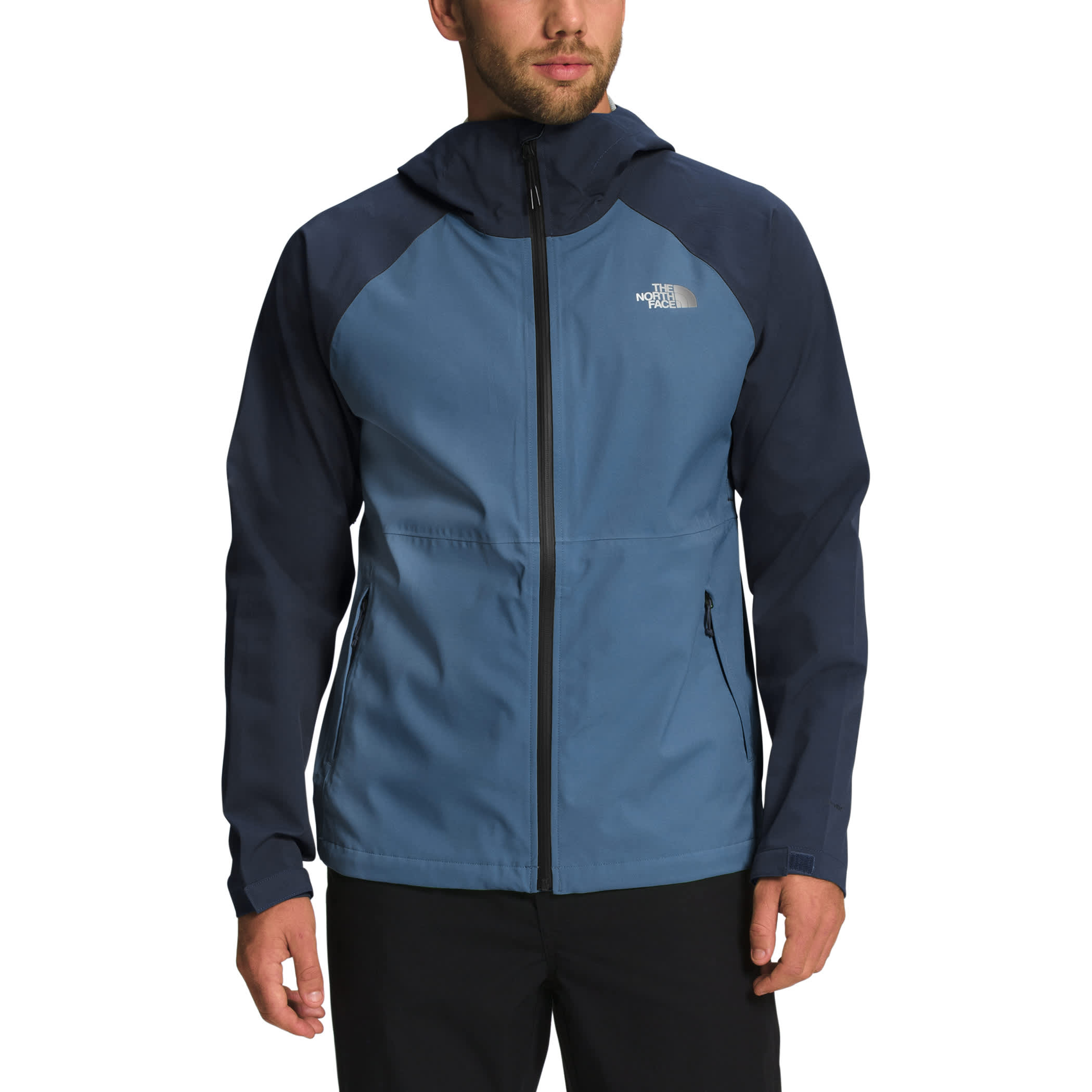 North face men's resolve rain jacket hot sale