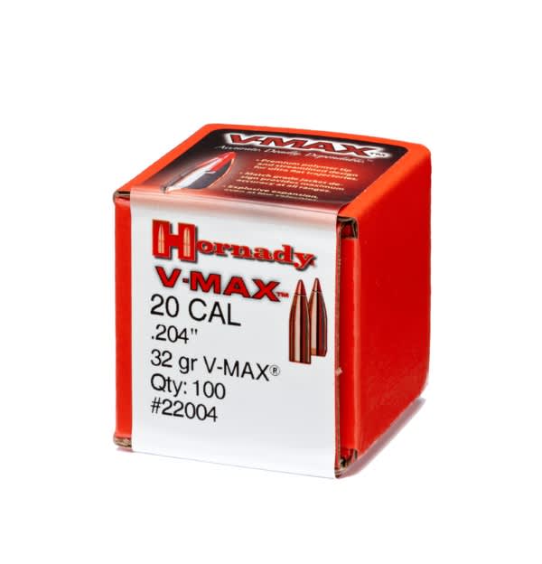 Hornady® V-Max .204 32GR Bullets - 100 Pack