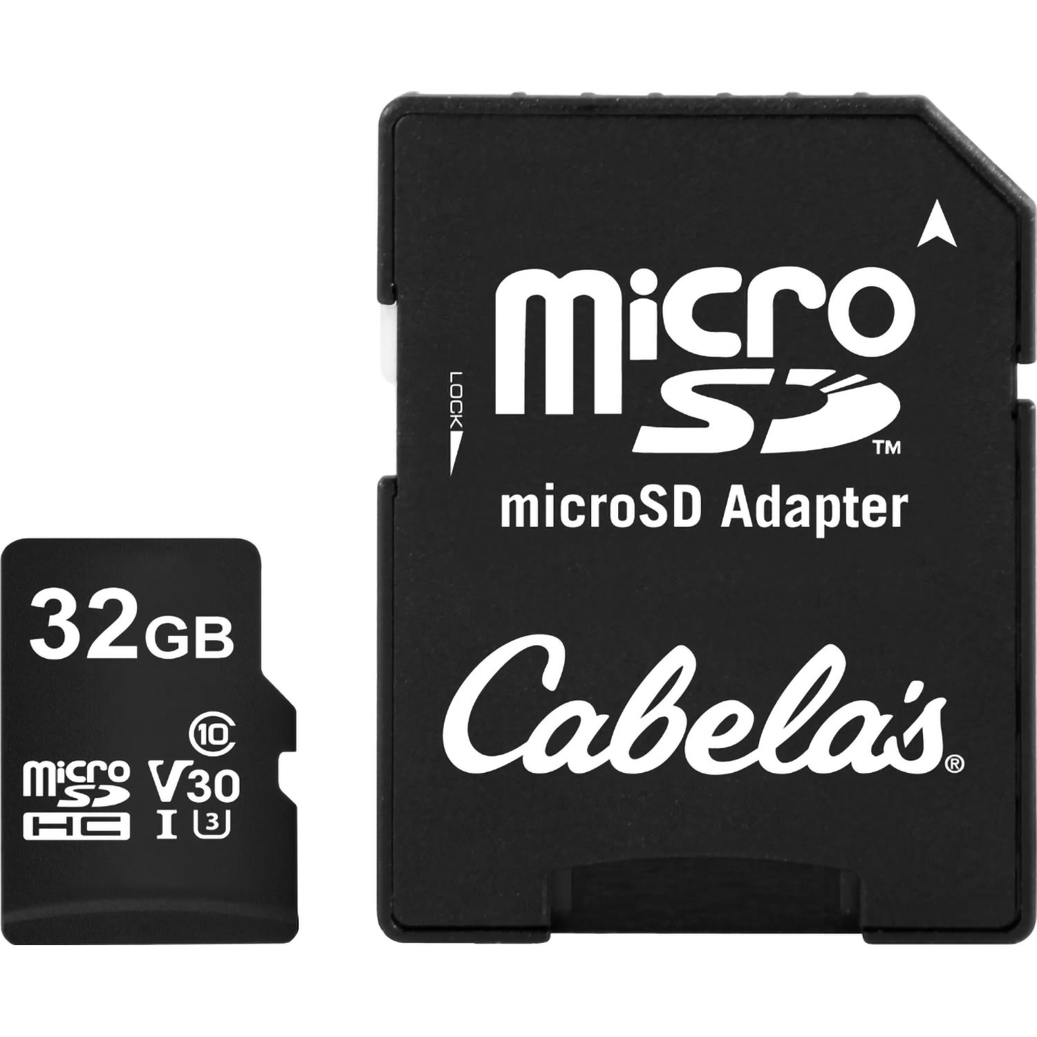 Cabela’s® U3/V30 32GB microSD Memory Card