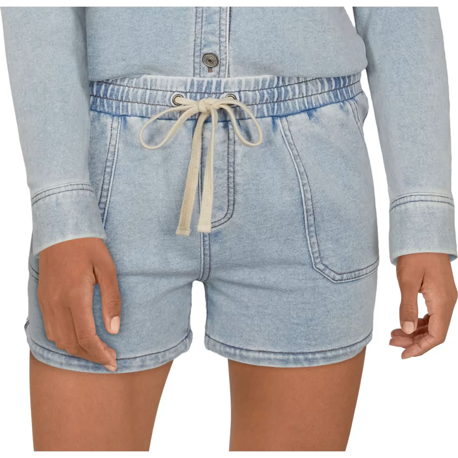 Natural Reflections Women s Denim Knit Shorts Cabela s Canada