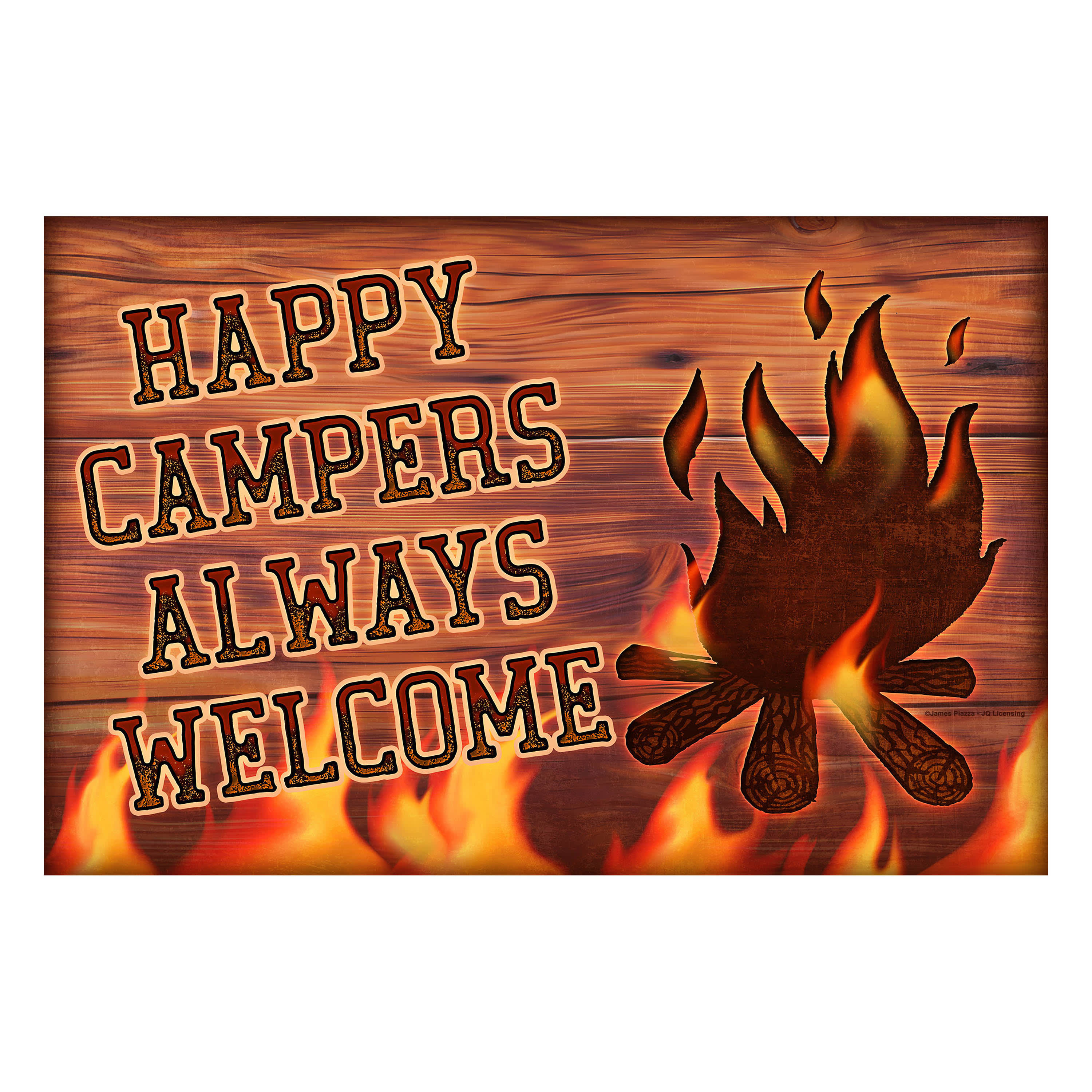 River's Edge® Welcome Mat Happy Campers