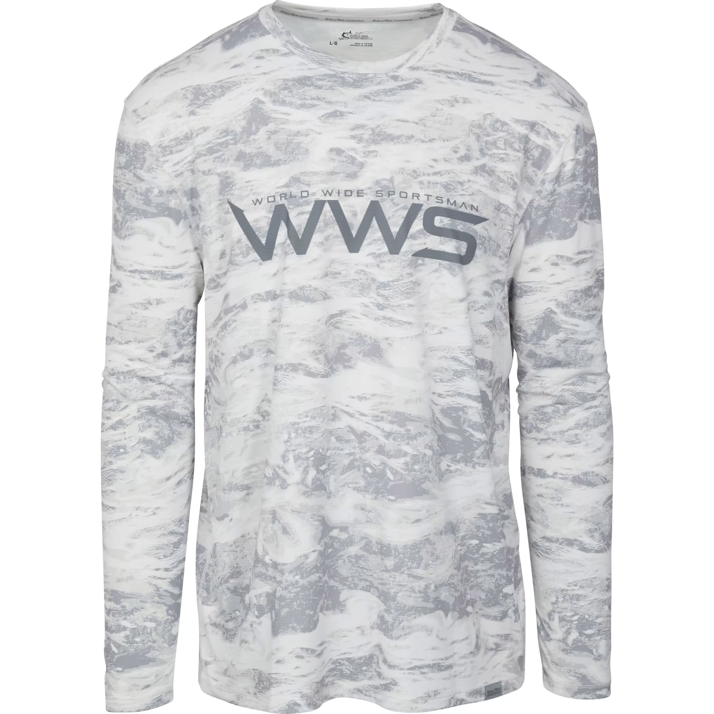 World Wide Sportsman® Men’s 3D Cool Sublimated Long-Sleeve Casting Shirt