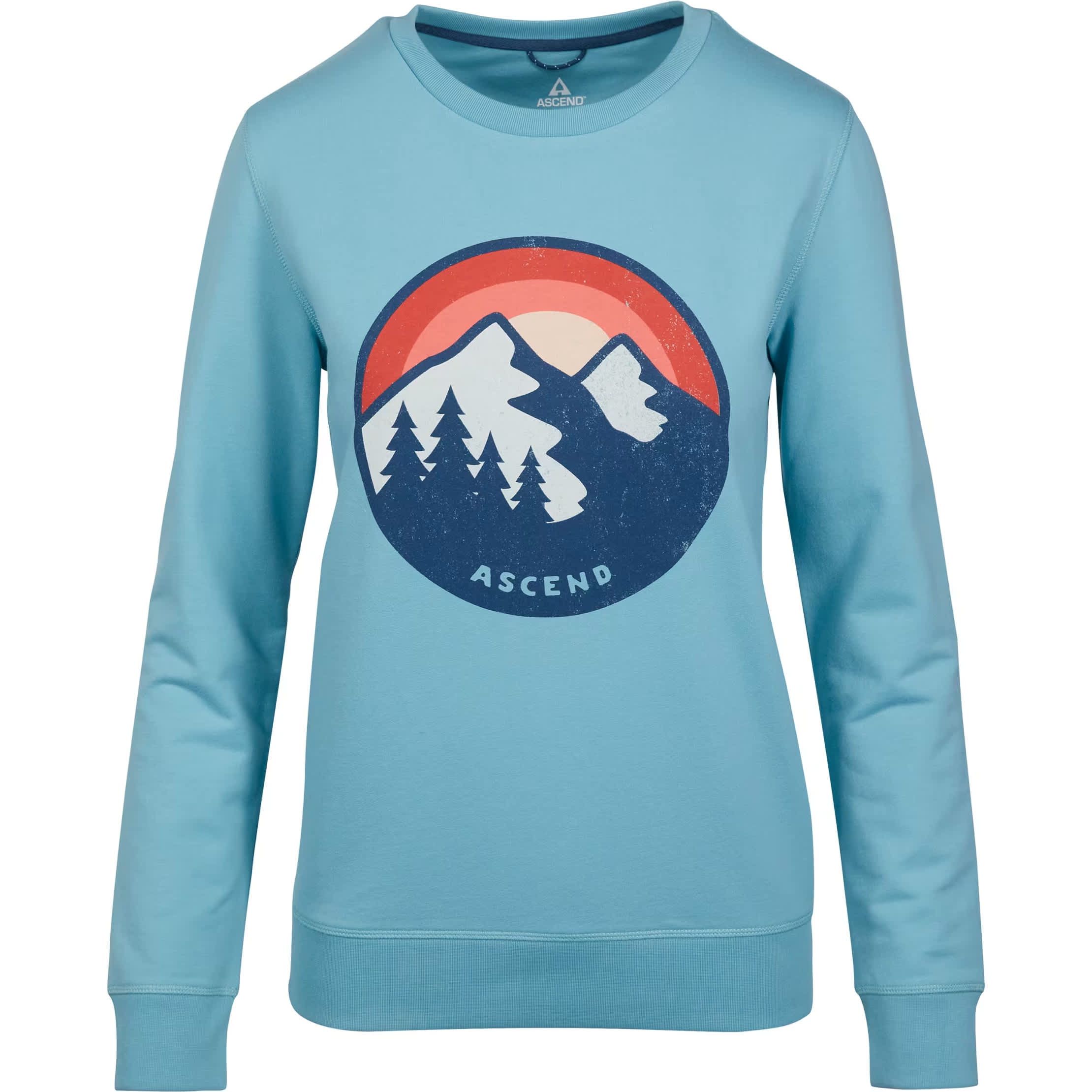 Ascend® Women’s To and Fro Sunset Mountain Graphic Sweatshirt