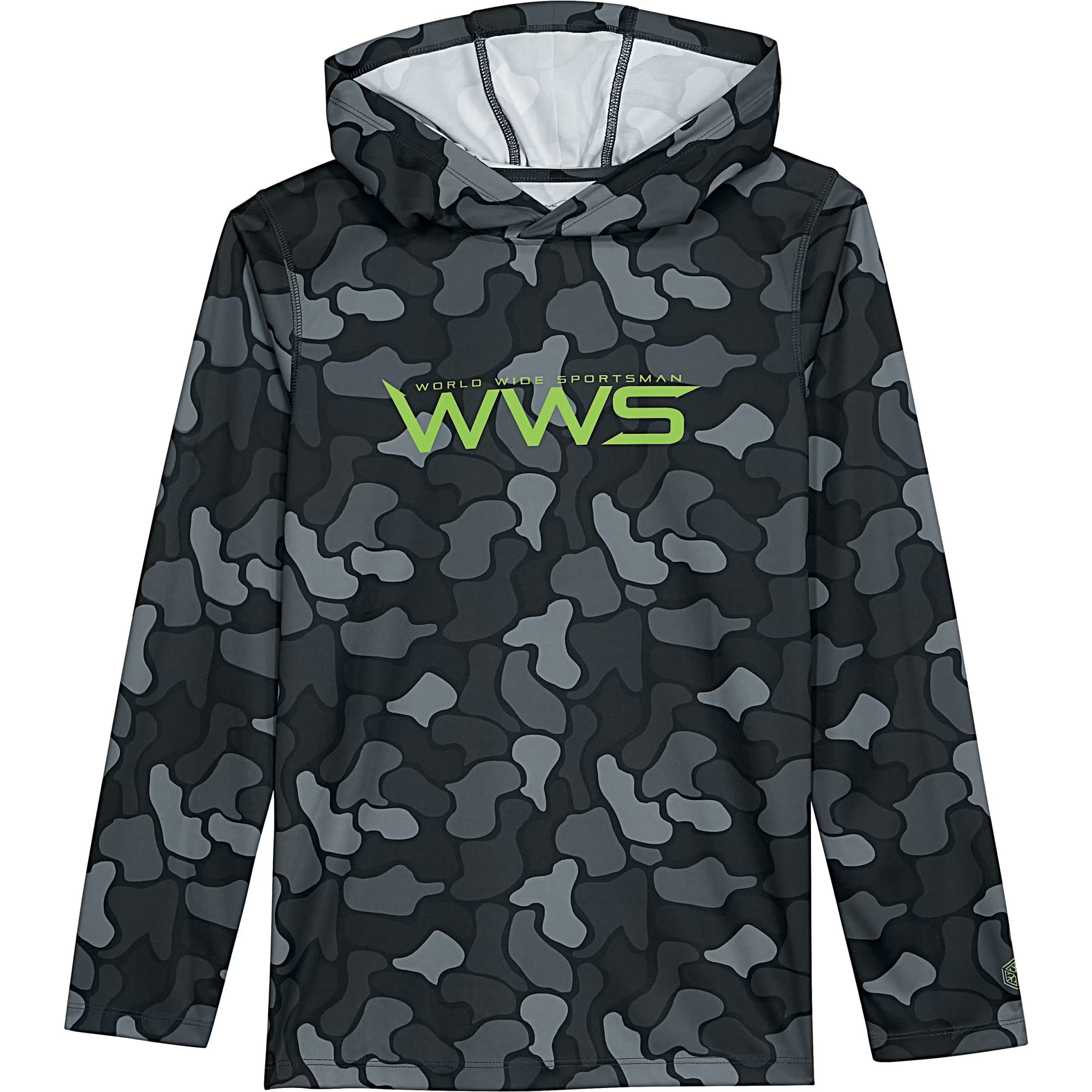 World Wide Sportsman® Youth Logo 3D Cool Surfcaster Hoodie