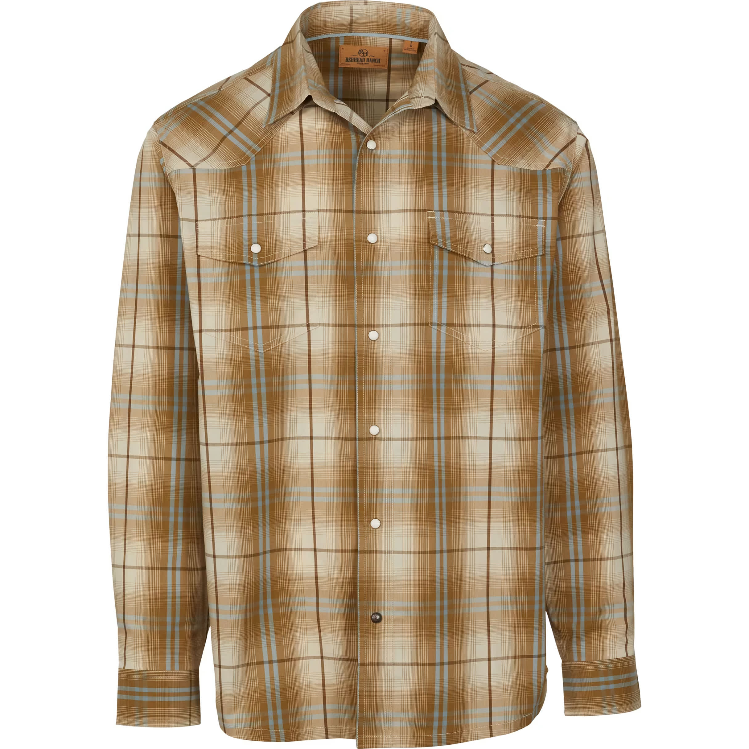 RedHead® Men’s Ranch Kennedale Plaid Long-Sleeve Shirt