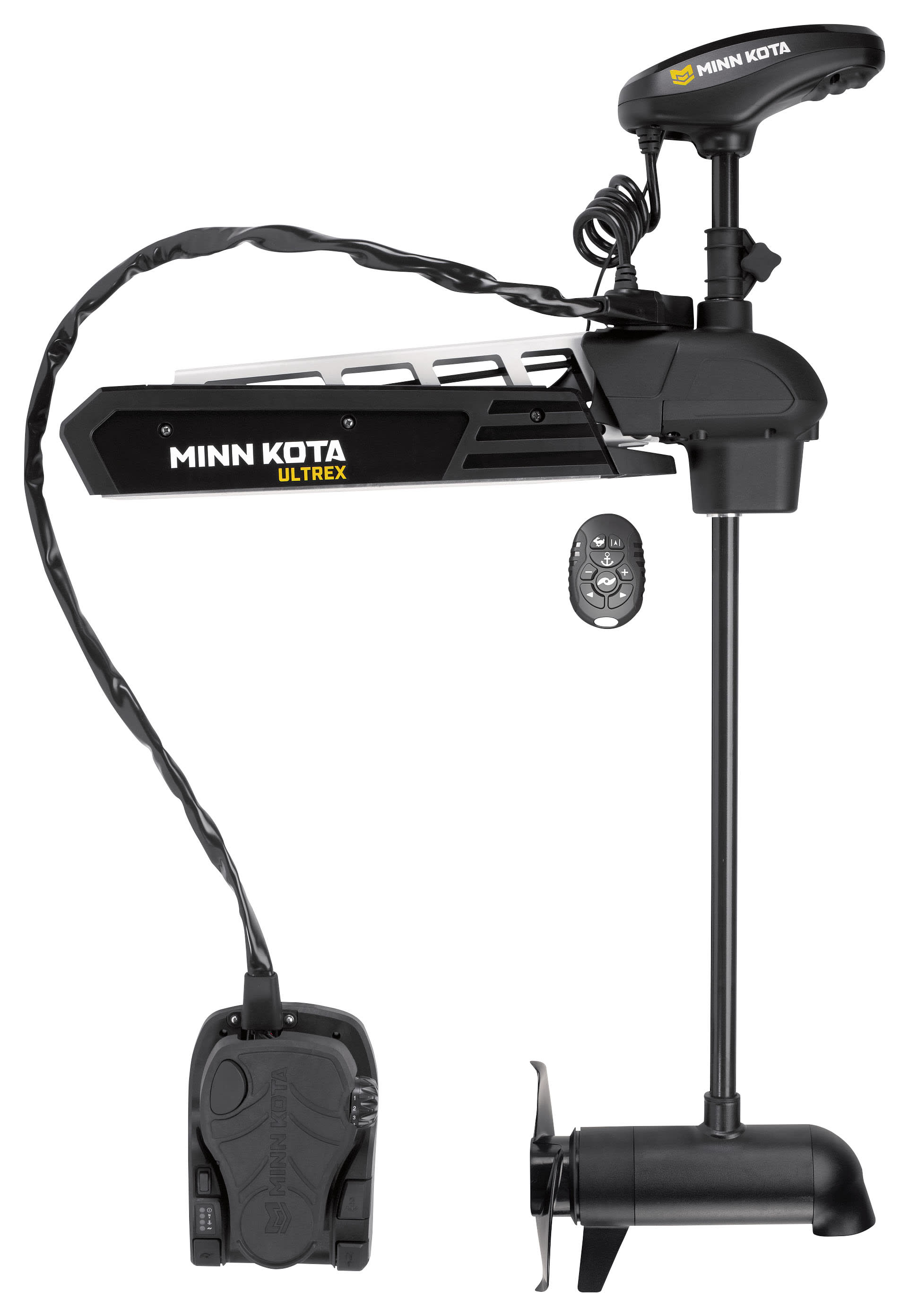 Minn Kota® Ultrex® 112lb 52" Freshwater Trolling Motor with Dual Spectrum CHIRP Sonar and Micro Remote