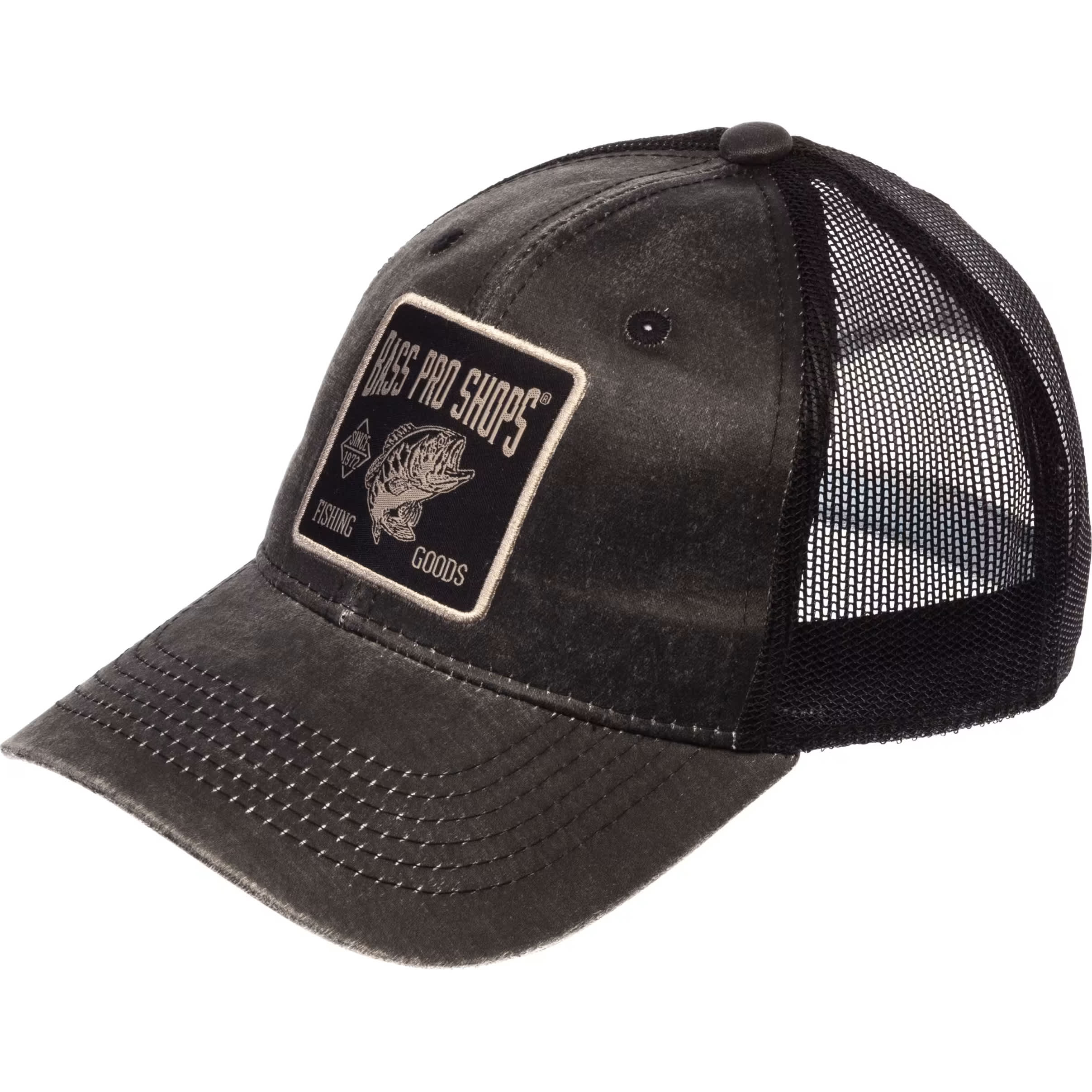 Bass pro shop black hat clearance