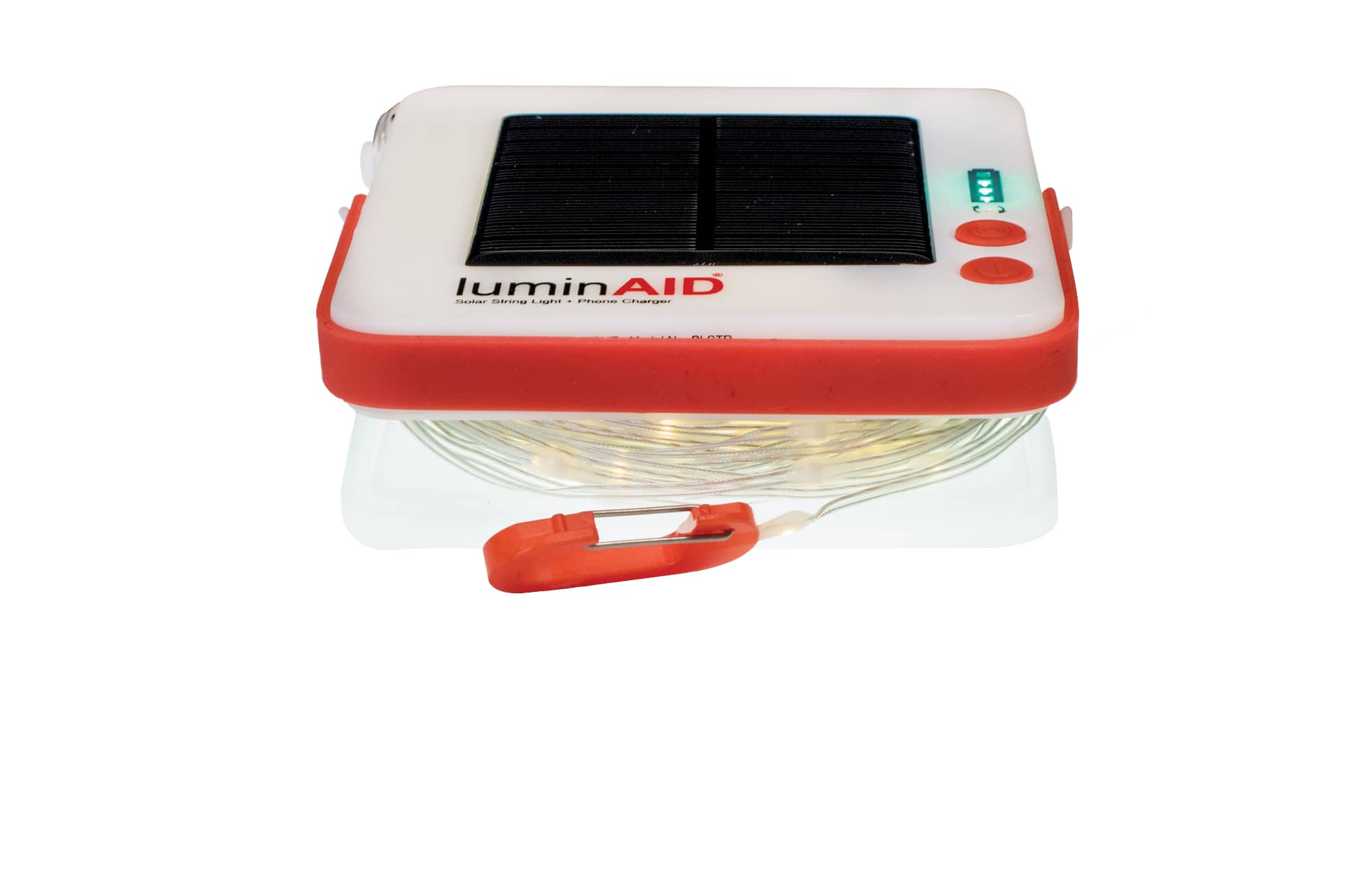 LuminAID Solar String Light with Phone Charger