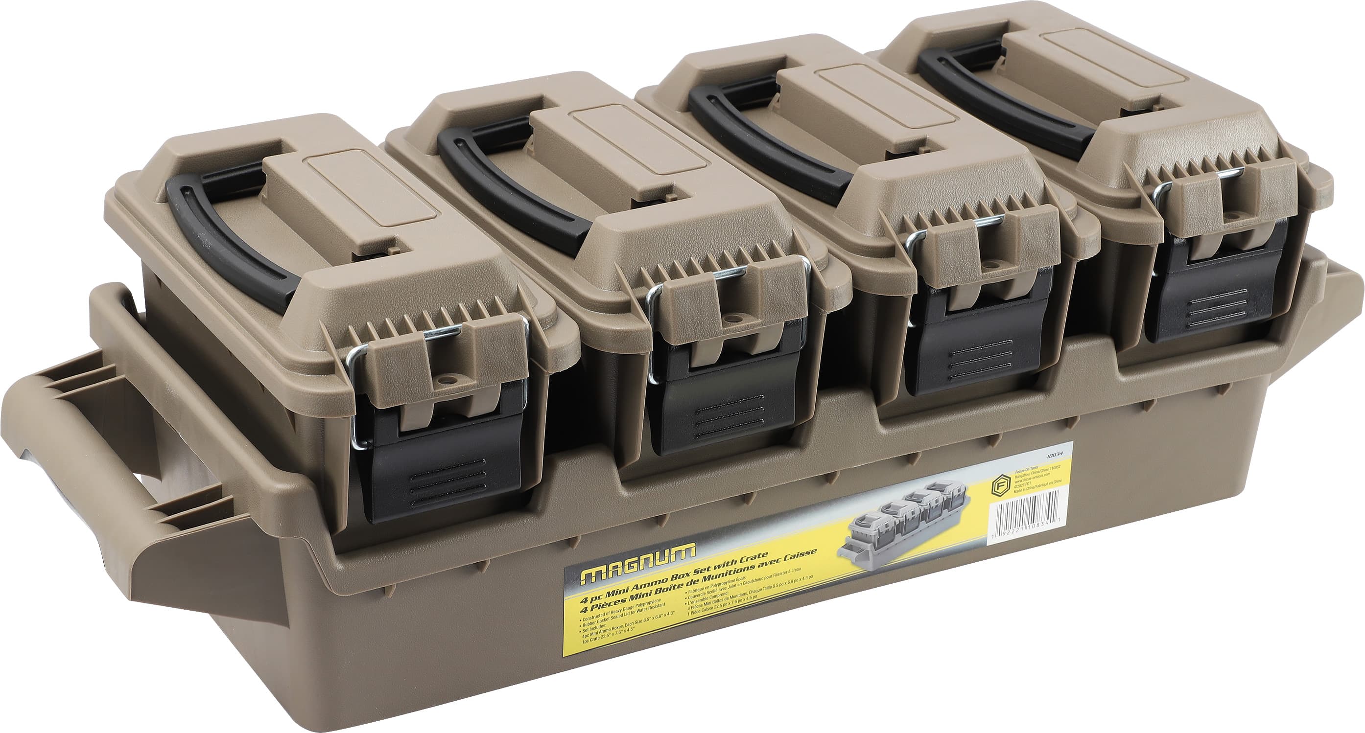 Magnum® 4-Box Mini Ammo Crate